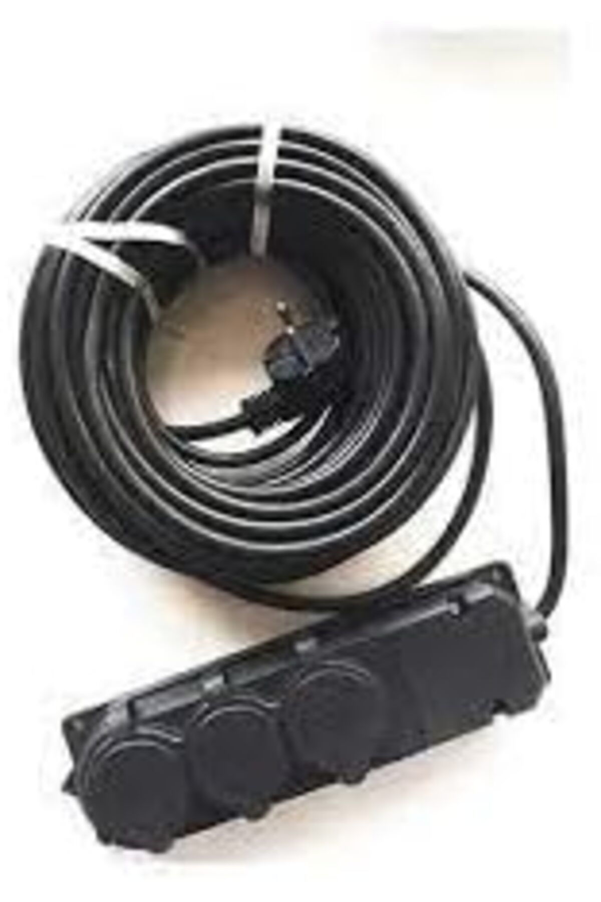 mazıdağı mazzıdağ SİYAH RENK TOPRAKLI KAUÇUK SEYYAR UZATMA ELEKTRİK KABLOSU CCA 3 X 1,5 mm 10 mt 3 LÜ P