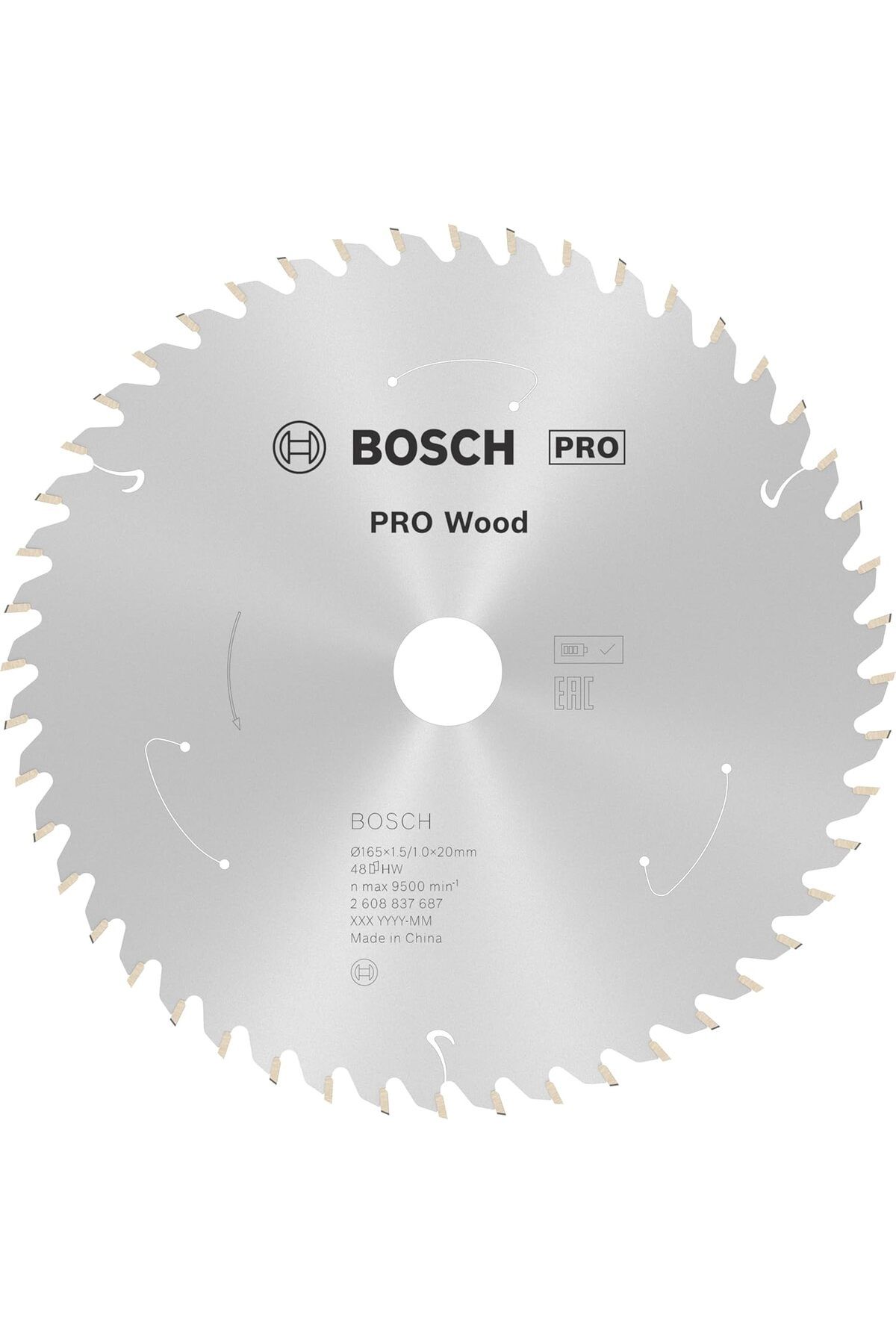 KDROĞLU plamystical Professional Accessories 1 x Daire Testere Bıçağı Standard For Wood (Ahşap, Testere