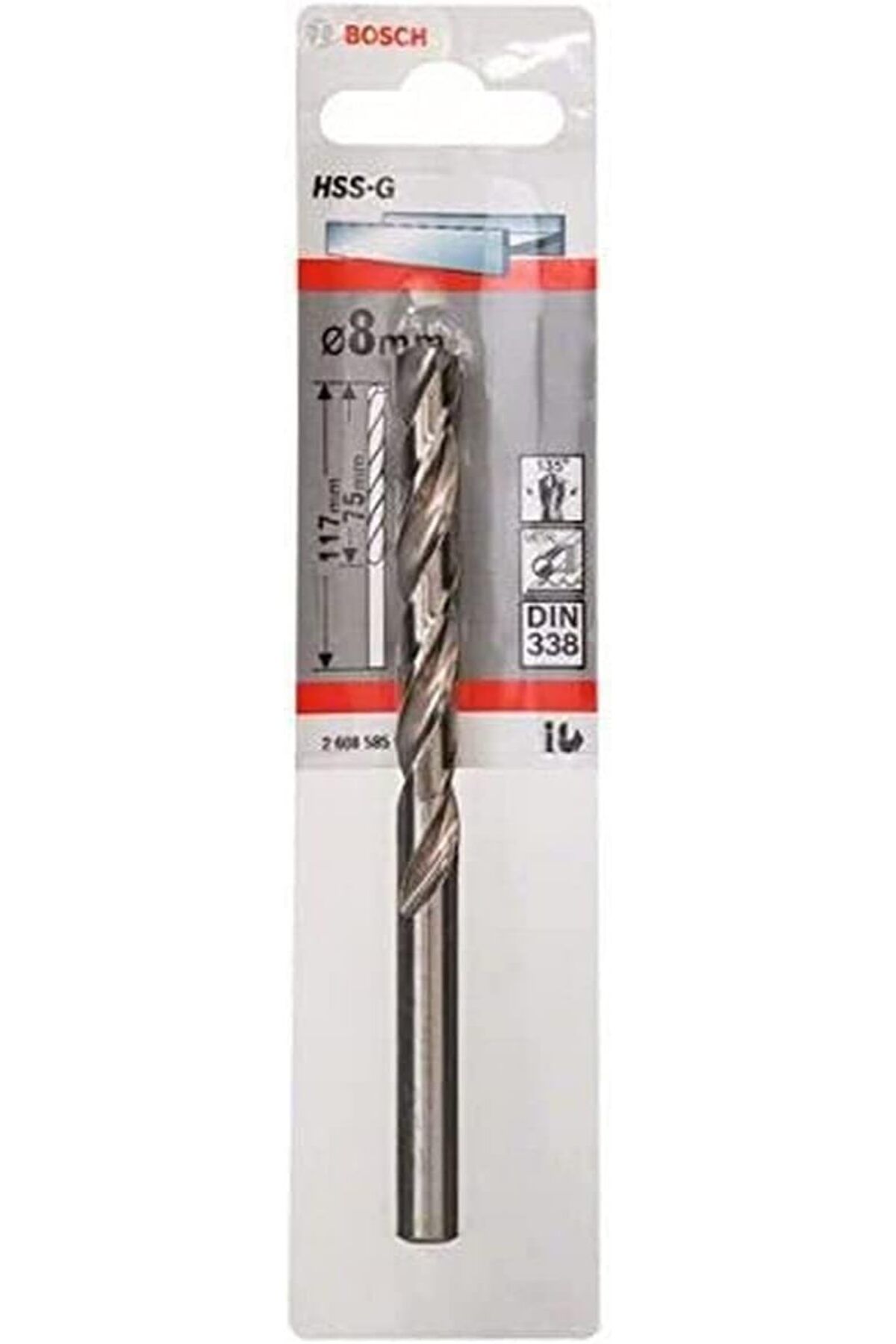 KDROĞLU plamystical Professional Accessories Matkap ve Kırıcı Delici Uçları, Metal Matkap Ucu, Gri, 1 A