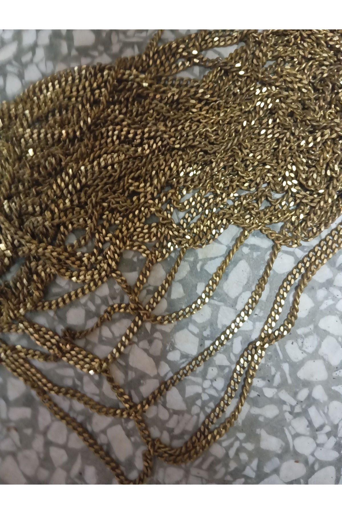 ŞEN ZİNCİR 44 PİRİNÇ TRAŞLI HAM ZİNCİR(5 METRE)