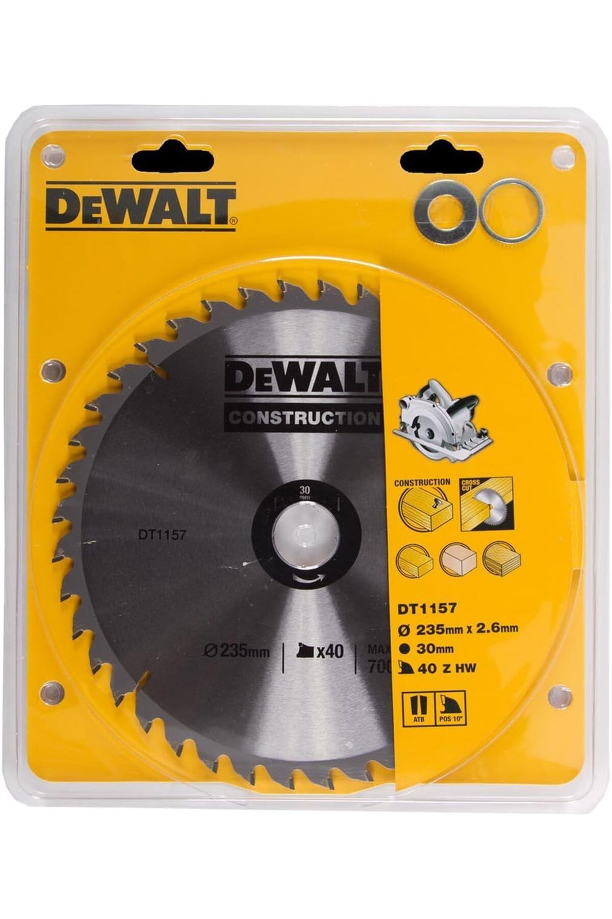ÇAĞUR DT1157-QZ FlexVolt XR Gönye Testere Bıçağı