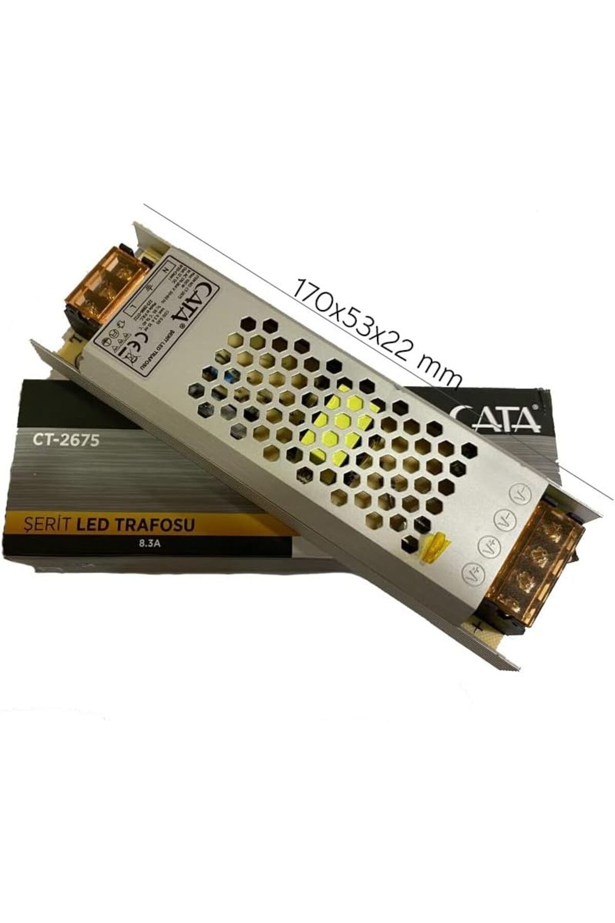 KDROĞLU GEÇMEZ CT 2675 8.3 AMPER SÜPERSLİM 100W TRAFO AVM 1114477