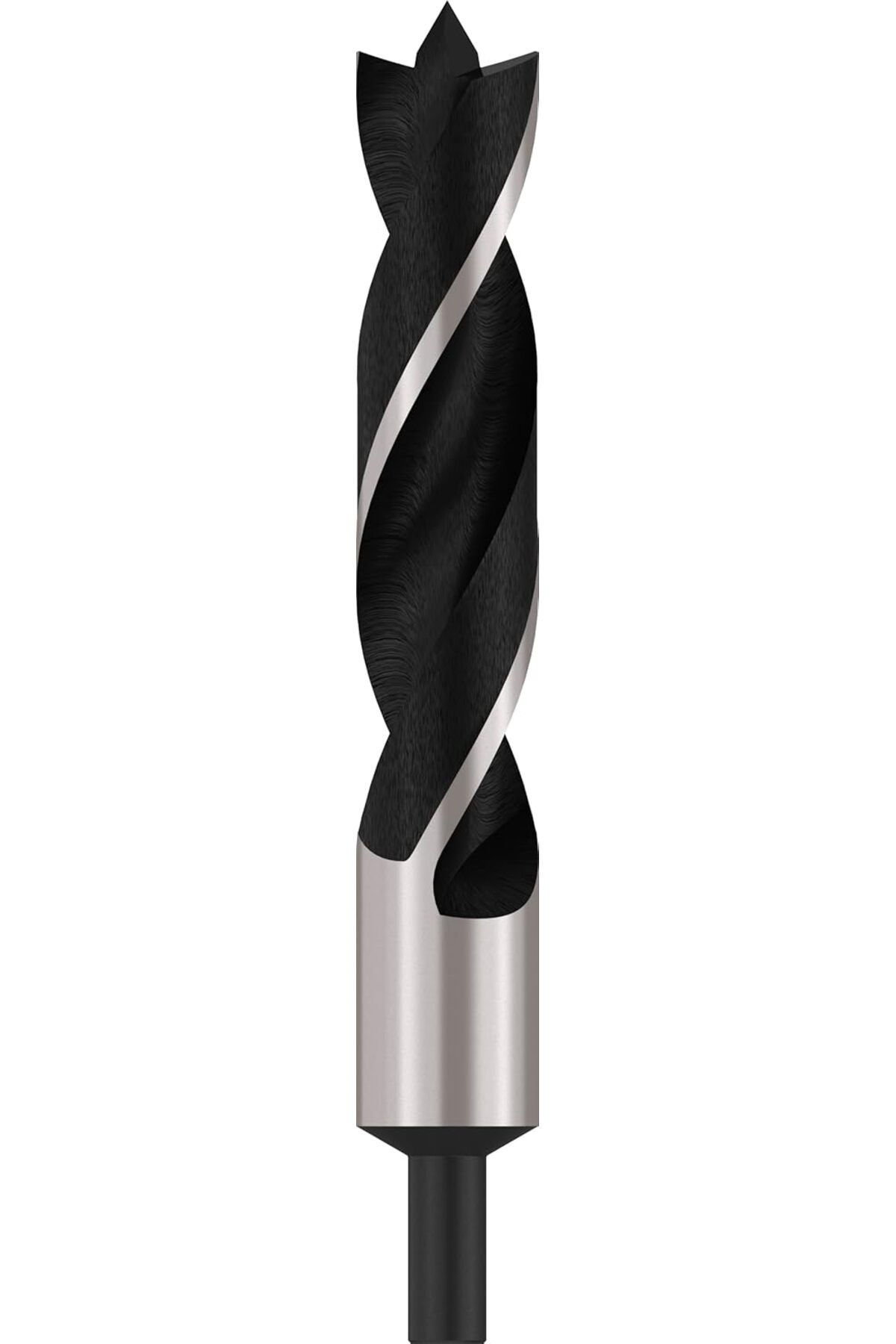 MEGOBİNE WHERE Professional Accessories 1 x Silindir Şaftlı Spiral Ahşap Matkap Ucu (Ahşap için, 30 mm,