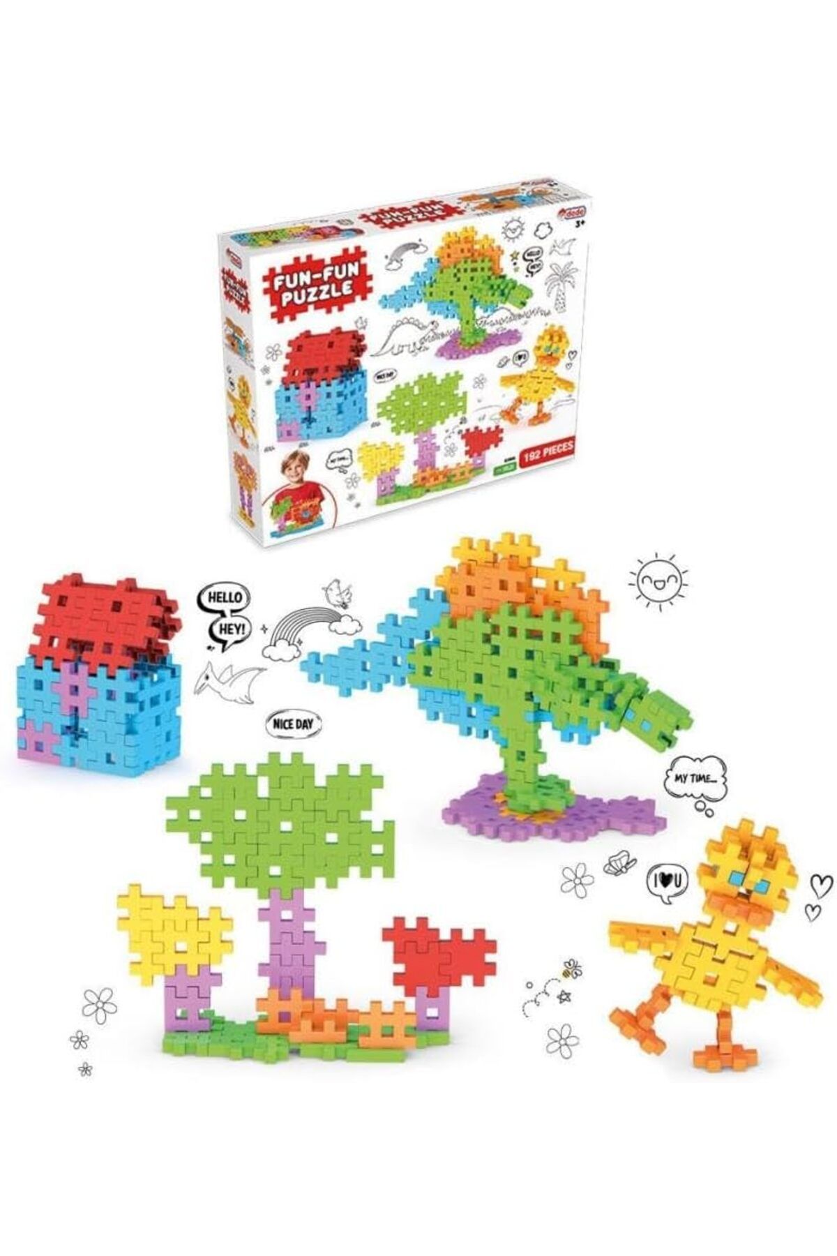KDROĞLU plamystical Fun Fun Puzzle 192 Parça newing 1139529