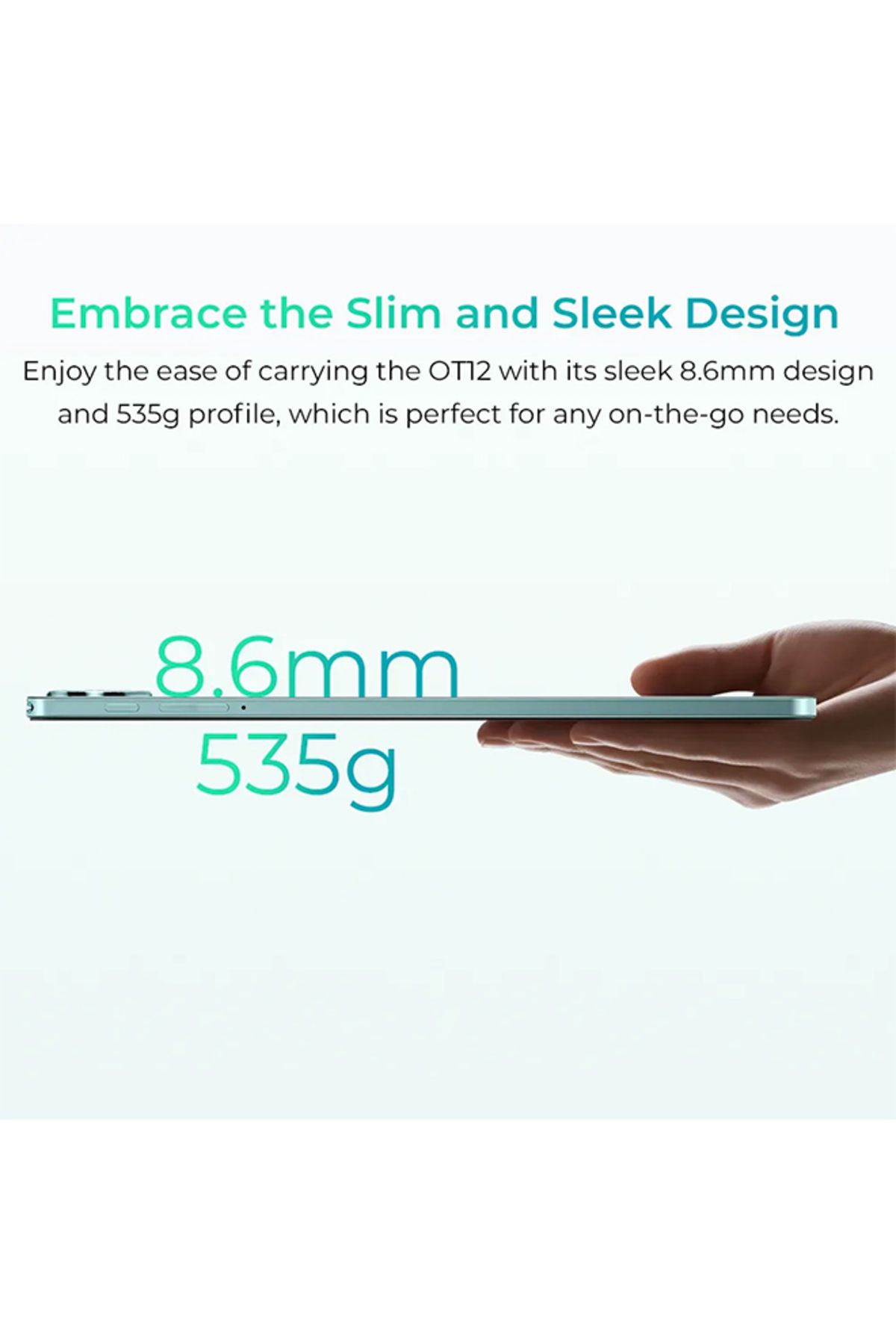 oukitel-OT12 Tablet With 11-Inch Dual SIM Grey 4+12GB RAM 256GB 4G - Middle East Version 4