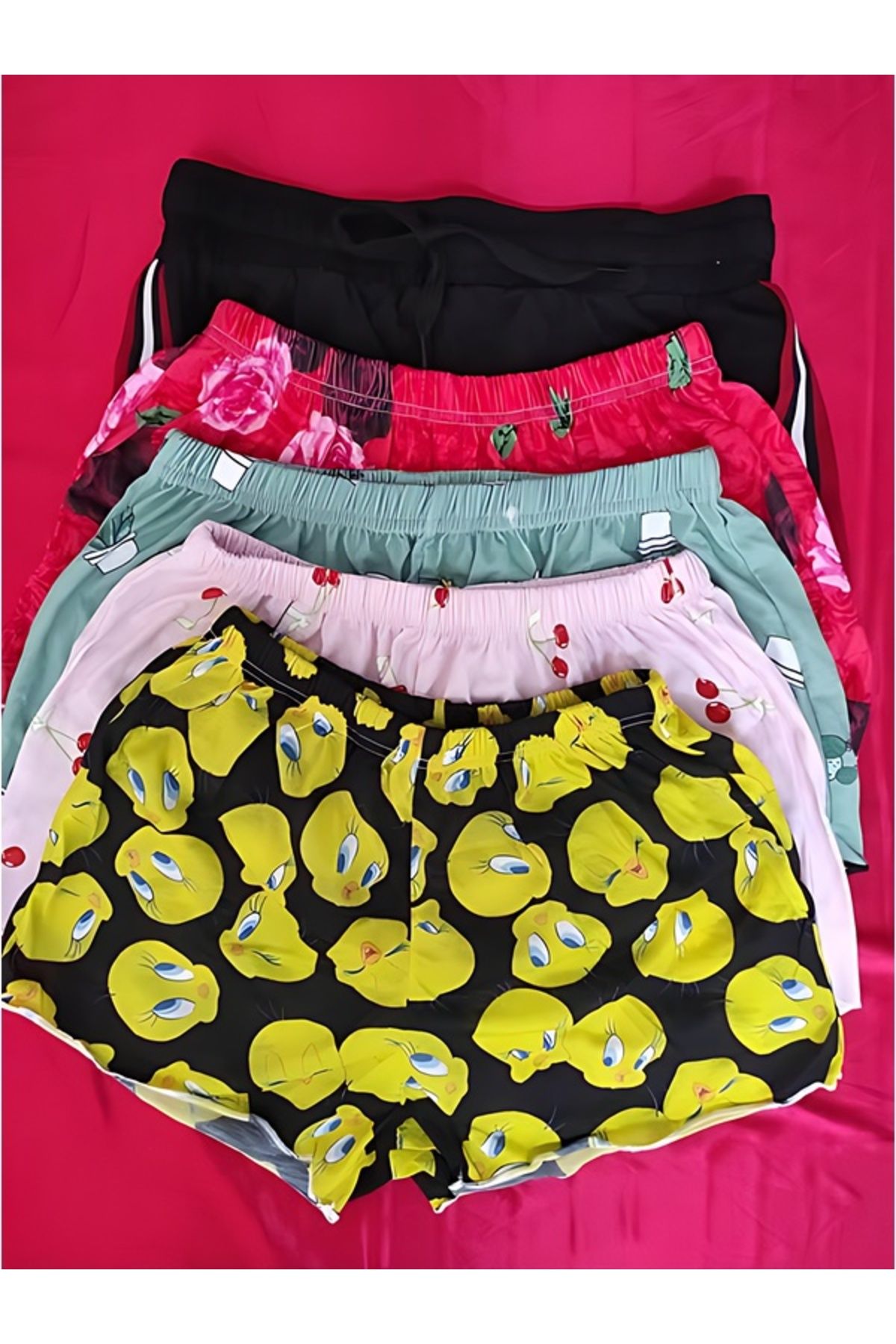 PEMBİŞ HOMEWEAR 4'LÜ ŞORT