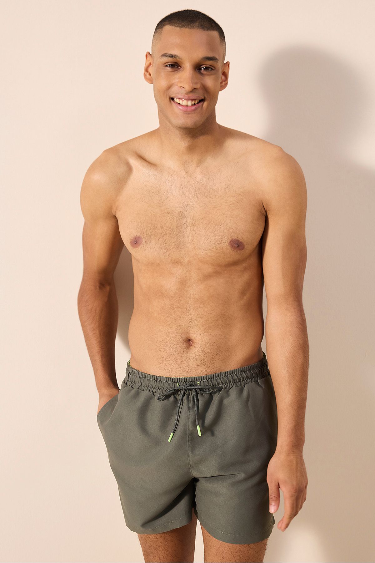 Penti-Men's Khaki Sea Shorts 2