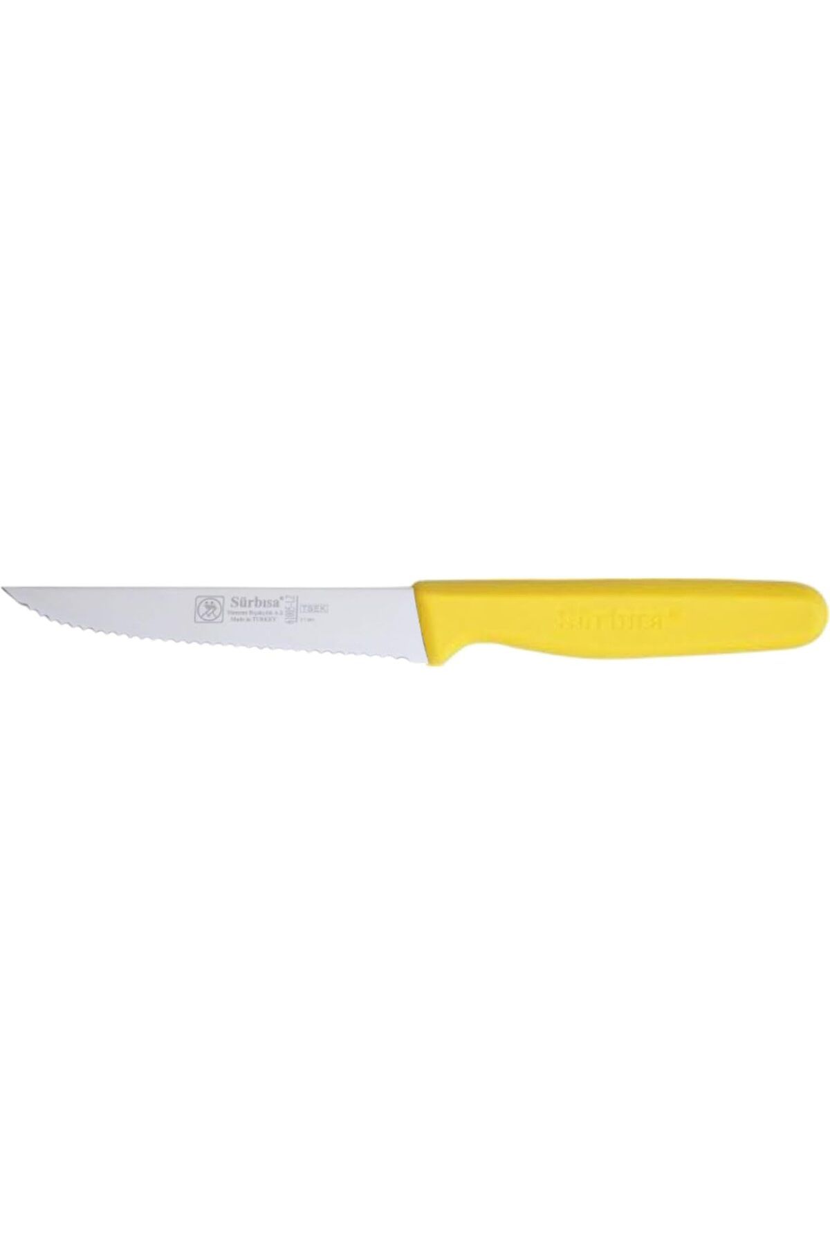 DERİK Simurg 61005-LZ Tırtıklı Uç Biftek Bıçağı (Sarı)