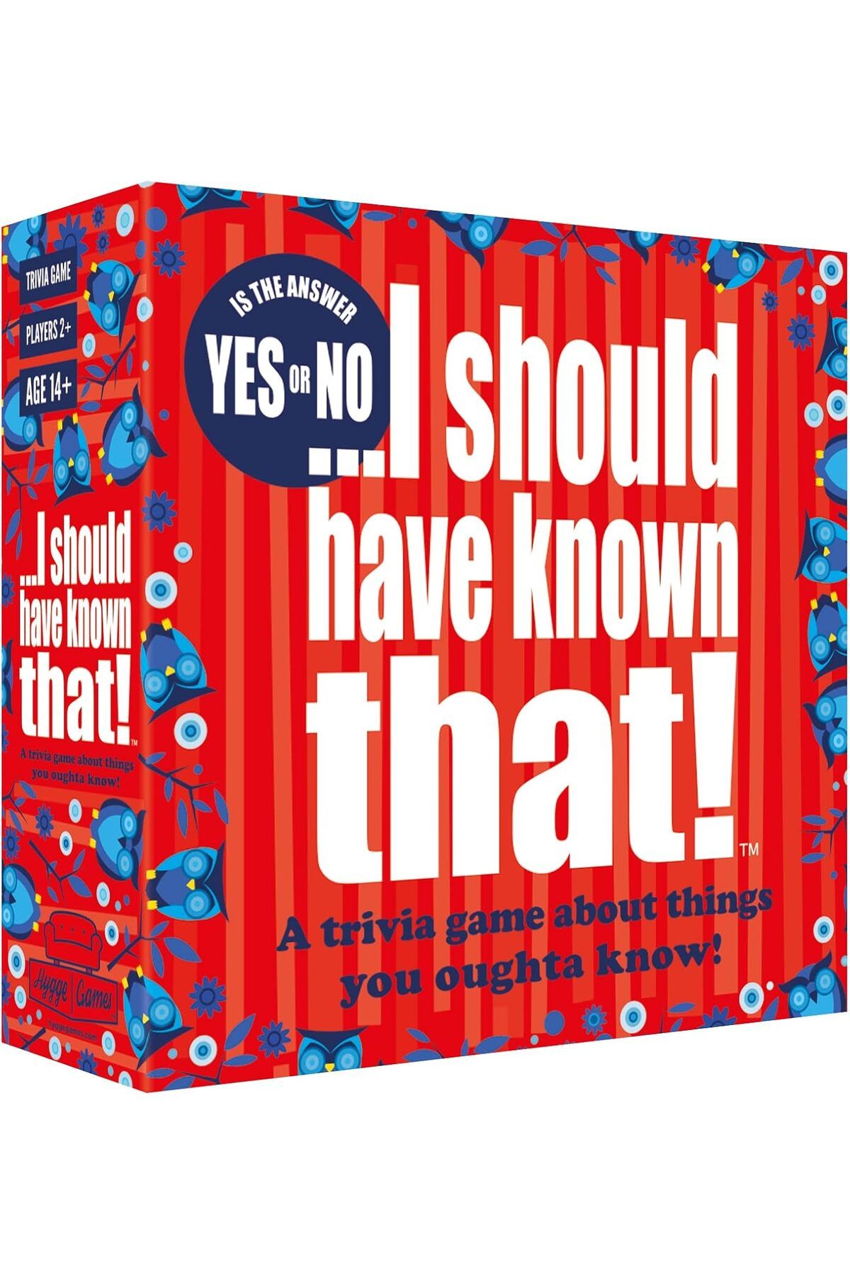 KDROĞLU plamystical Games I Should H Known That Trivia Yes or No Edition , Kırmızı, Kutu Boyutu 5,7 x 5,7
