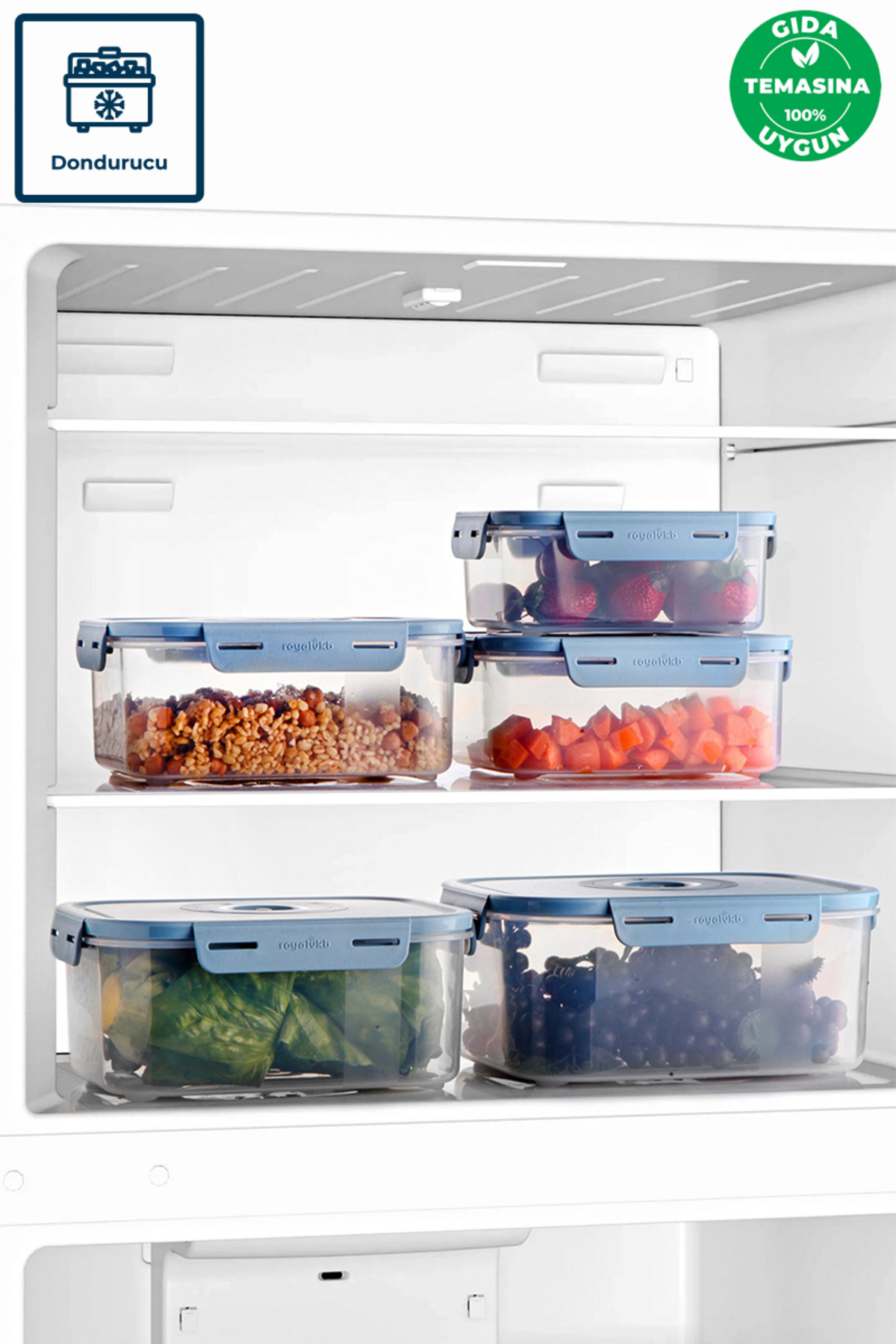 Prima Nova-Seoul Vacuum Product Storage Container 900 ml Set of 4 6