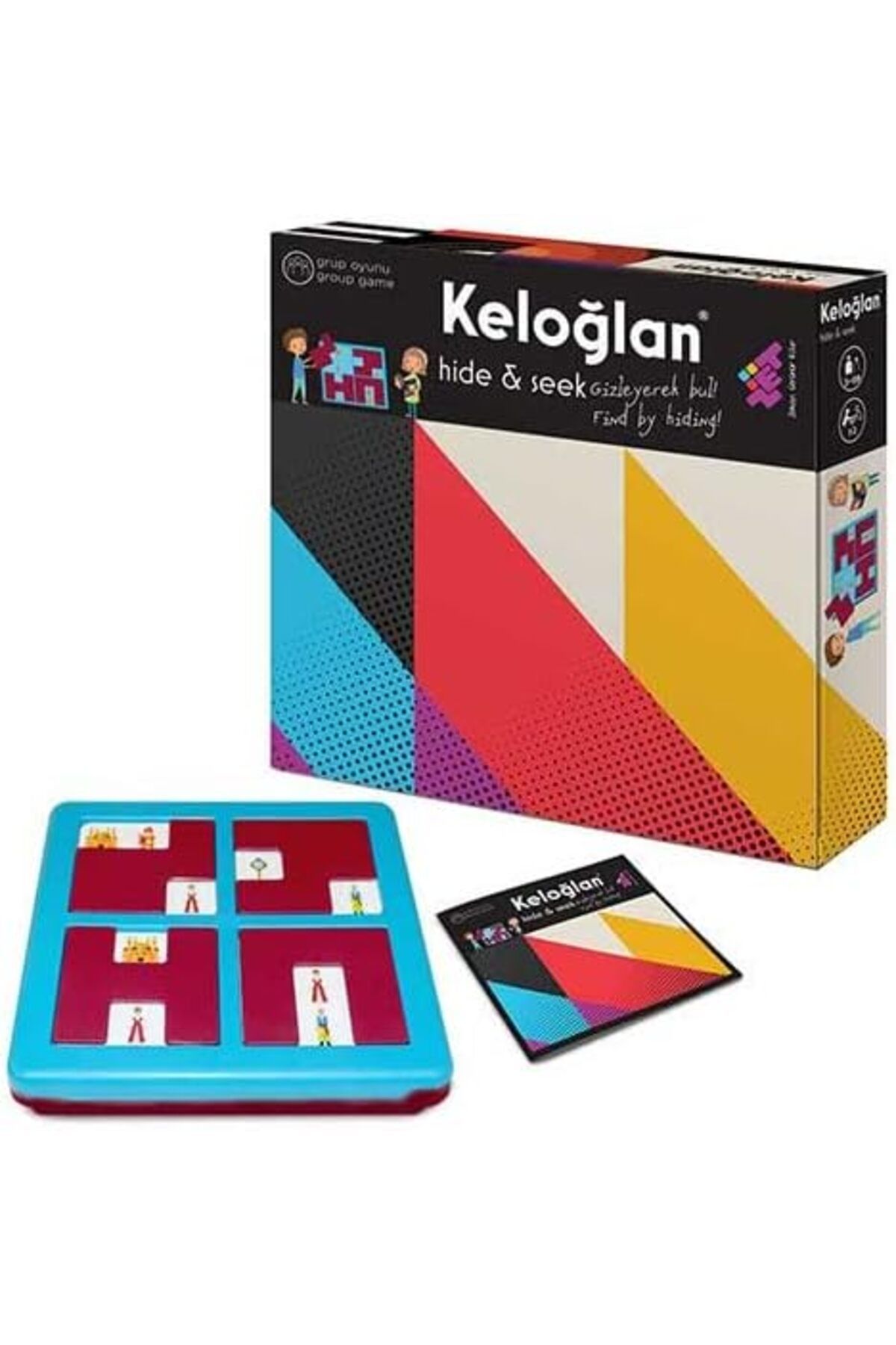 KDROĞLU plamystical Zeka KELOĞLAN Hide & Find Oyunu 3+ Yaş 1+ Oyuncu newing 1139529