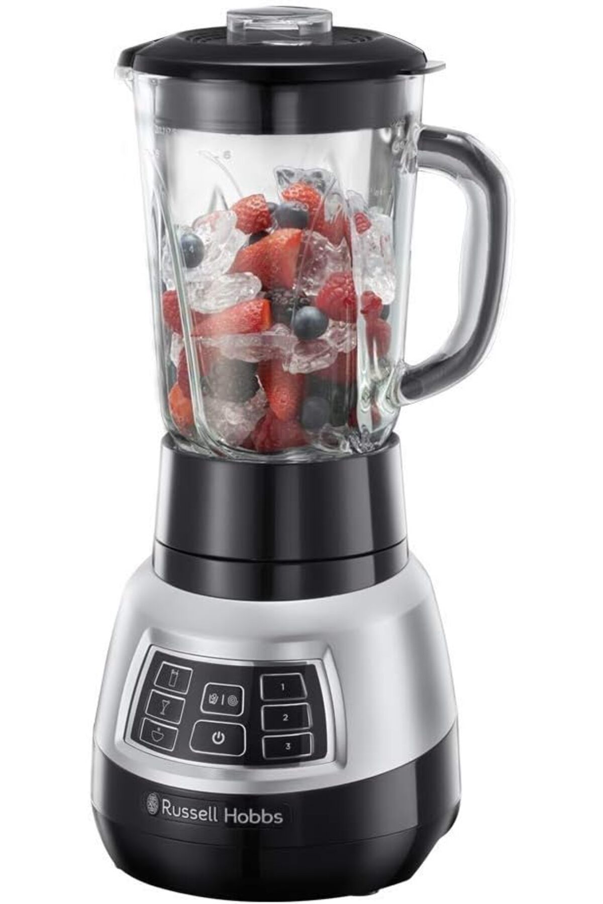 KDROĞLU KDROGLU Hobbs Velocity Pro Jug Blender, Cam (7 Ayar: 3 Hız Kademesi + IceCrush + Smoothie, İçecek