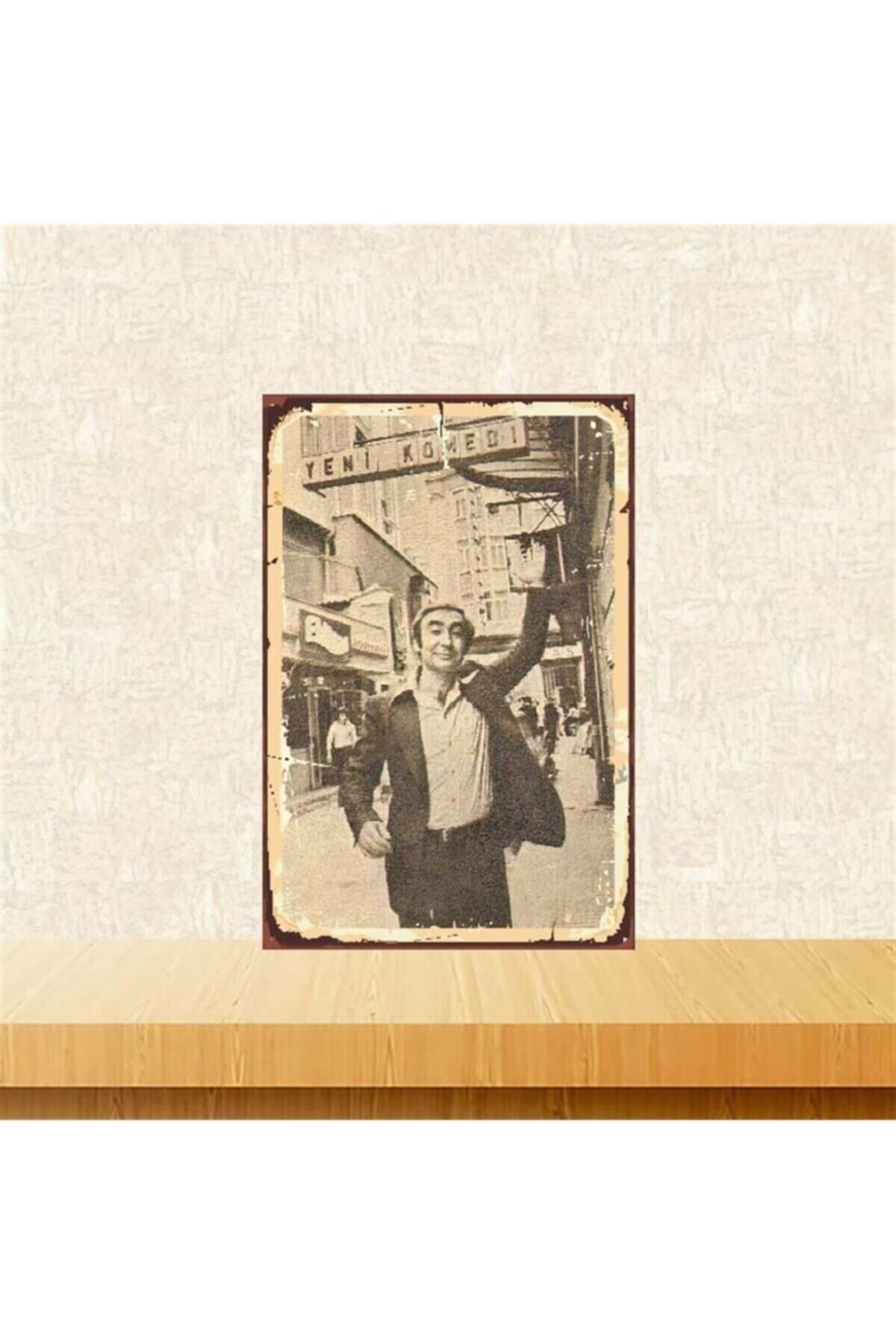 TAKIFİX Şener Şen 20-30 Cm Retro Ahşap Poster Tkfx3702