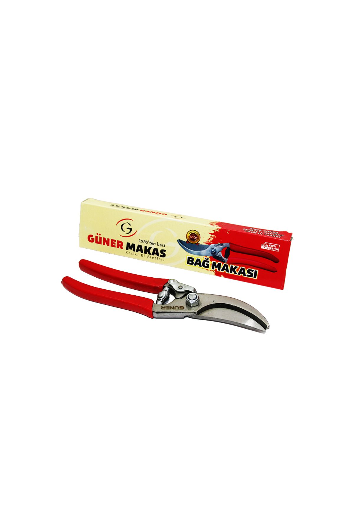 mazıdağı mazzıdağ KIRMIZI SAPLI BAĞ MAKASI new store 1133631