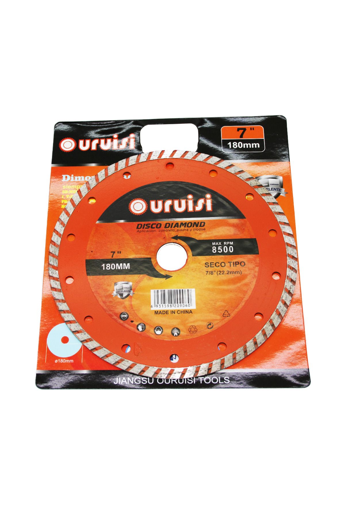 ÇAĞUR Ebrar Avm 7 İnç - 180mm Mermer Kesi̇ci̇ Di̇sk Ty-157 Nkrbaee 1117038