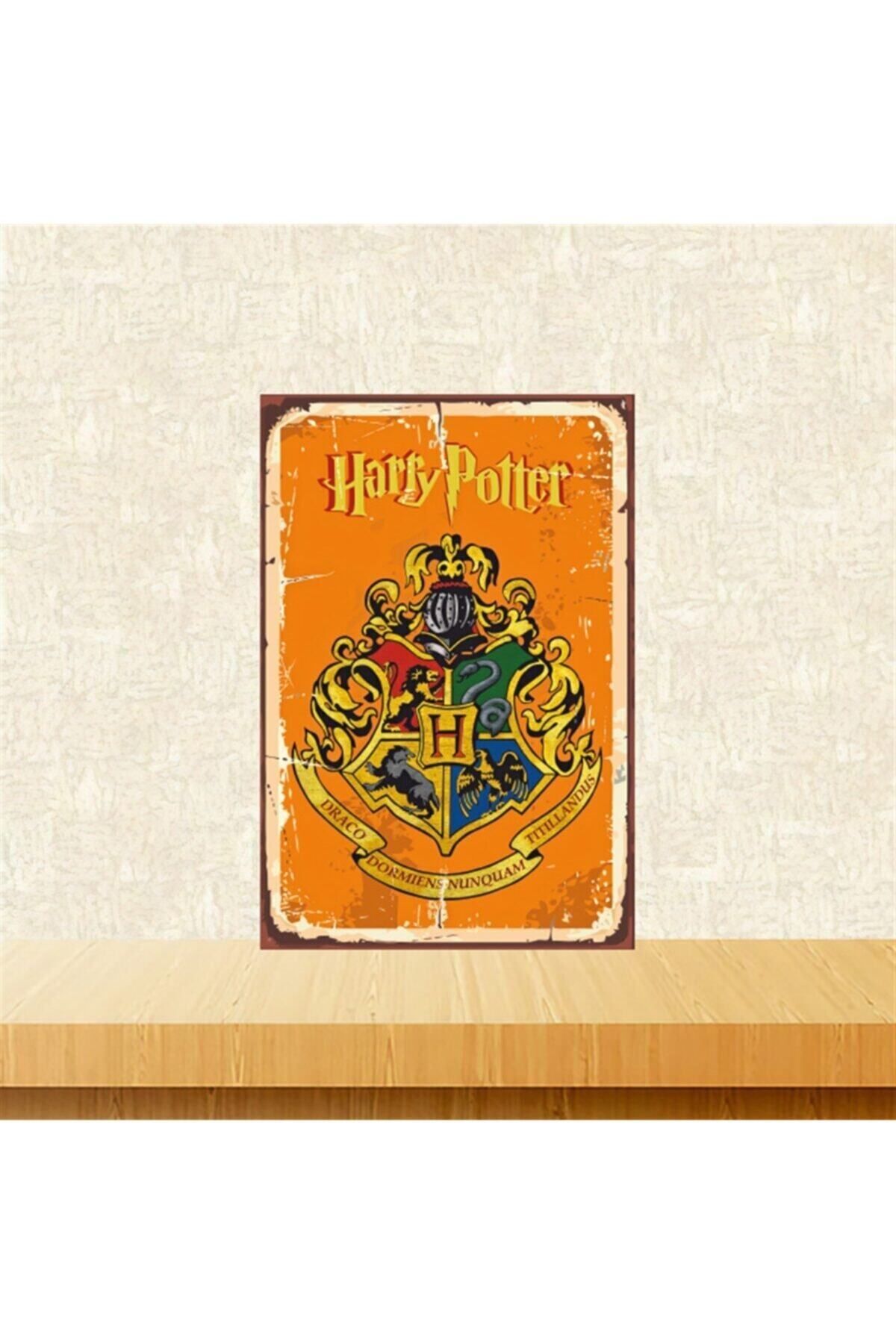 TAKIFİX Harry Potter 20-30 Cm Retro Ahşap Poster Tkfx4350
