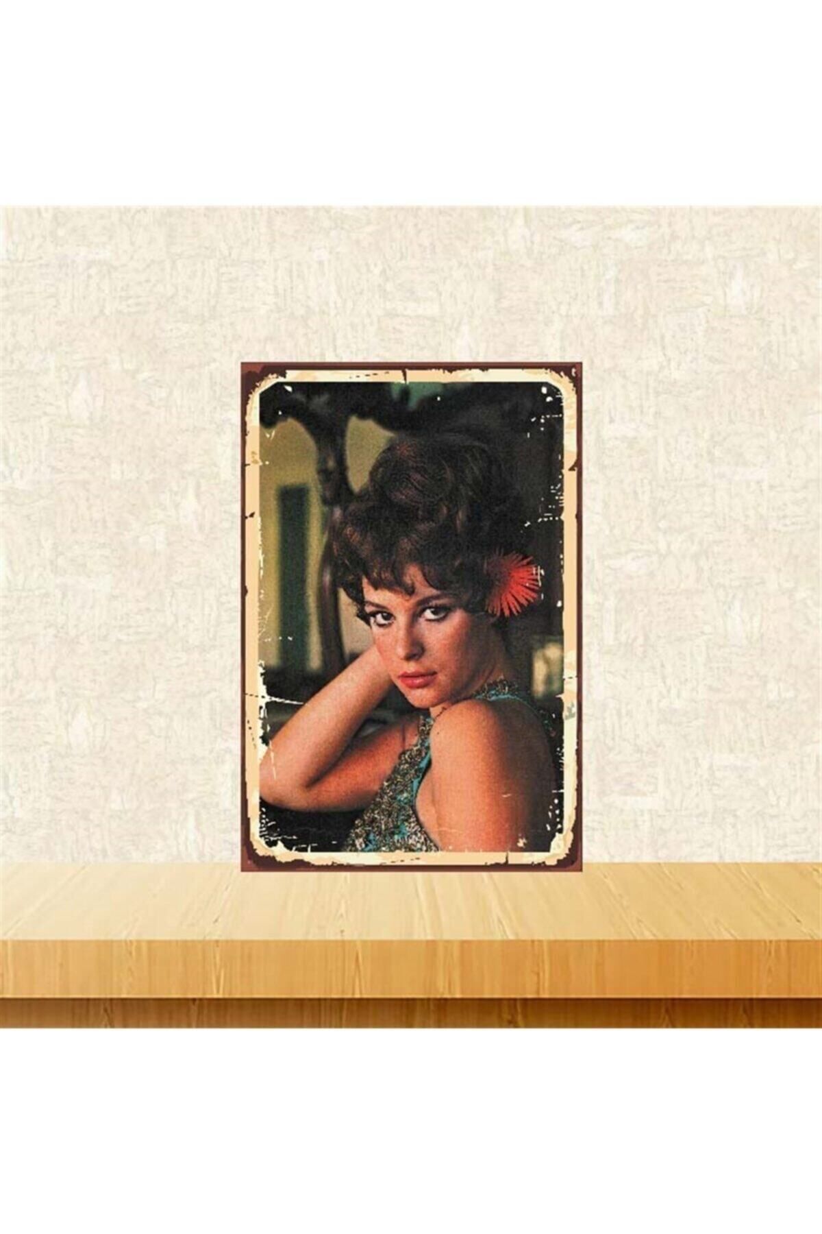 TAKIFİX Hülya Koçyiğit 20-30 Cm Retro Ahşap Poster Tkfx3841