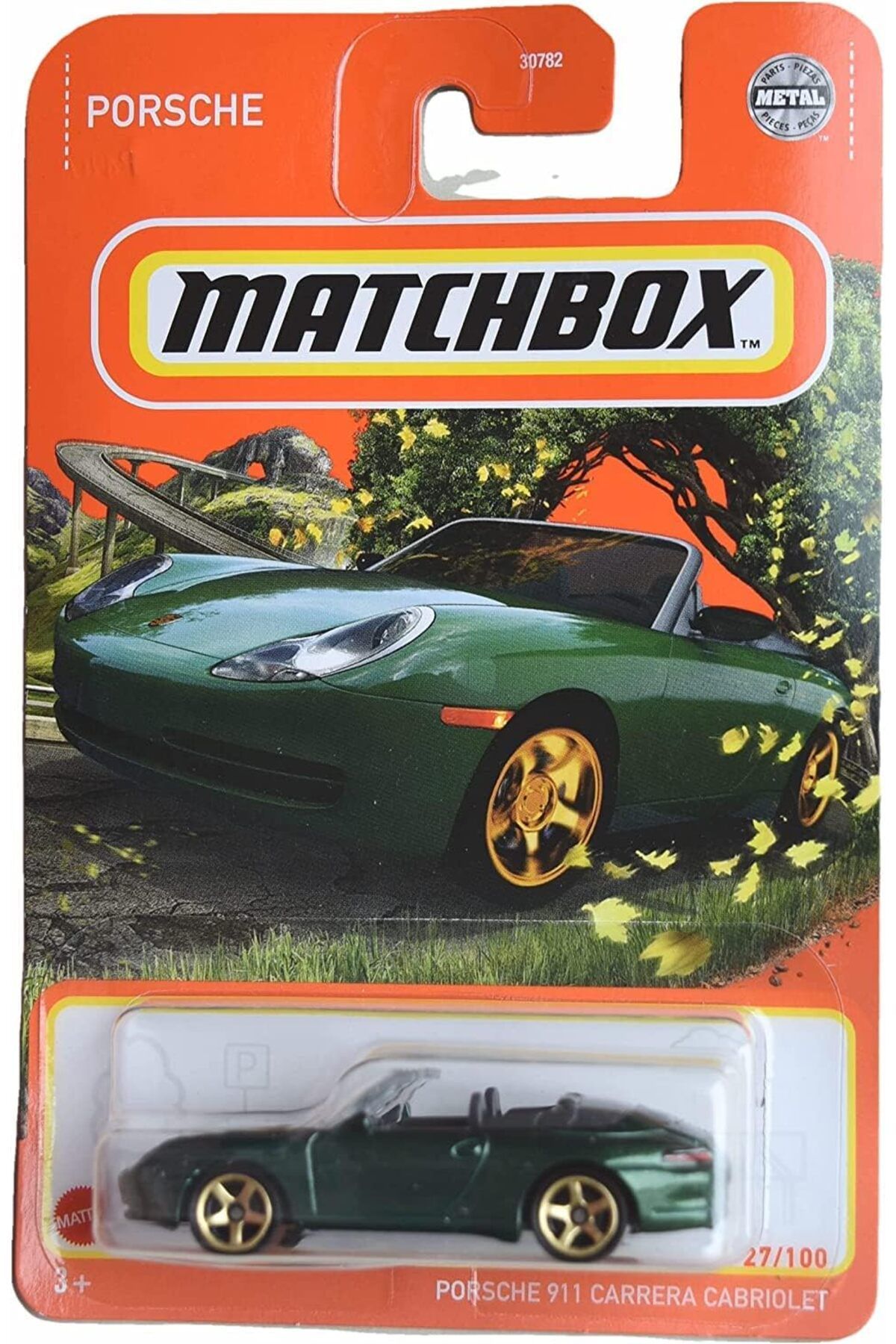KDROĞLU plamystical Porsche 911 Carrera Cabriolet, Yeşil - 27/100 newing 1139529