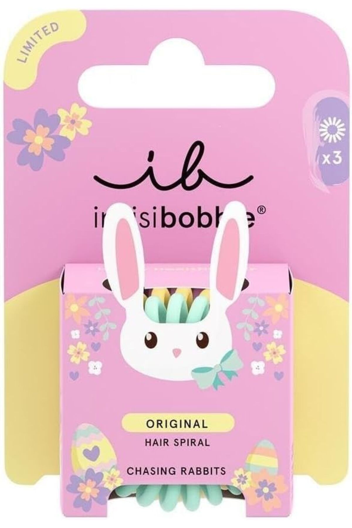 KDROĞLU KDROGLU Kids Original - Easter Chasing Rabbits - 3lü Saç Tokası New Desing 1109836