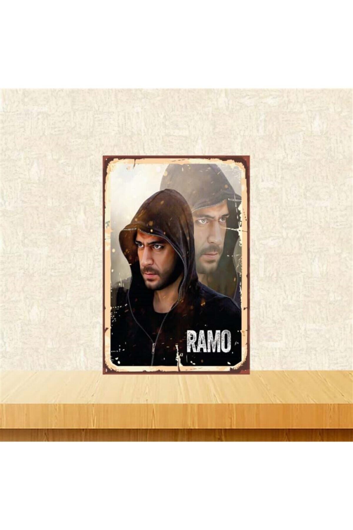 TAKIFİX Ramo Retro Ahşap Poster Tkfx4266
