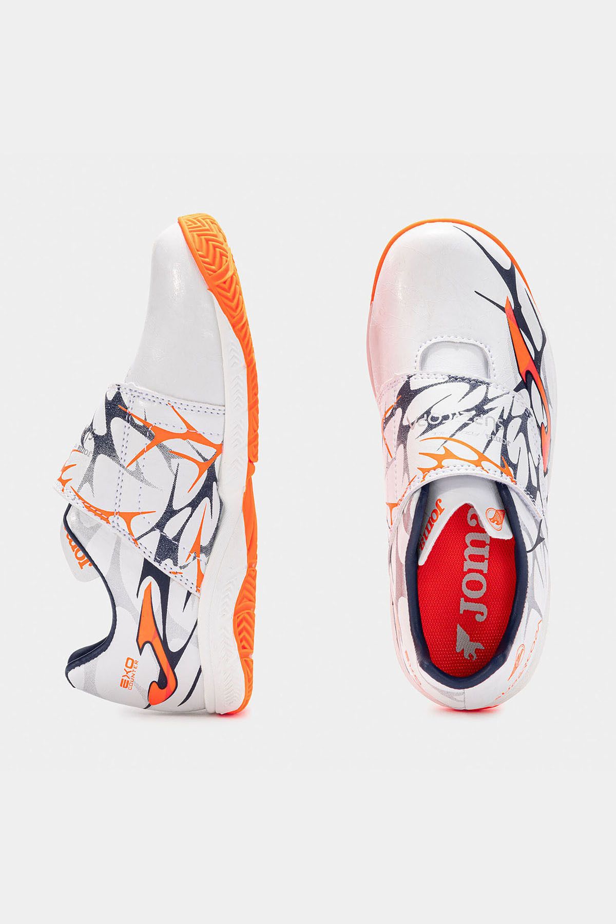 کفش چمن مصنوعی داخلی مردانه و زنانه SUPER COPA JR 2502 BLANCO INDOOR Joma