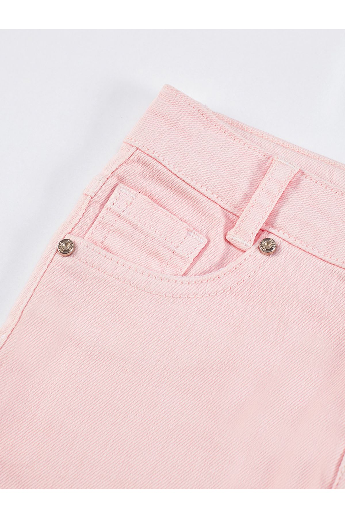 Denokids-Rosafarbener Jeans-Minirock für Mädchen 5