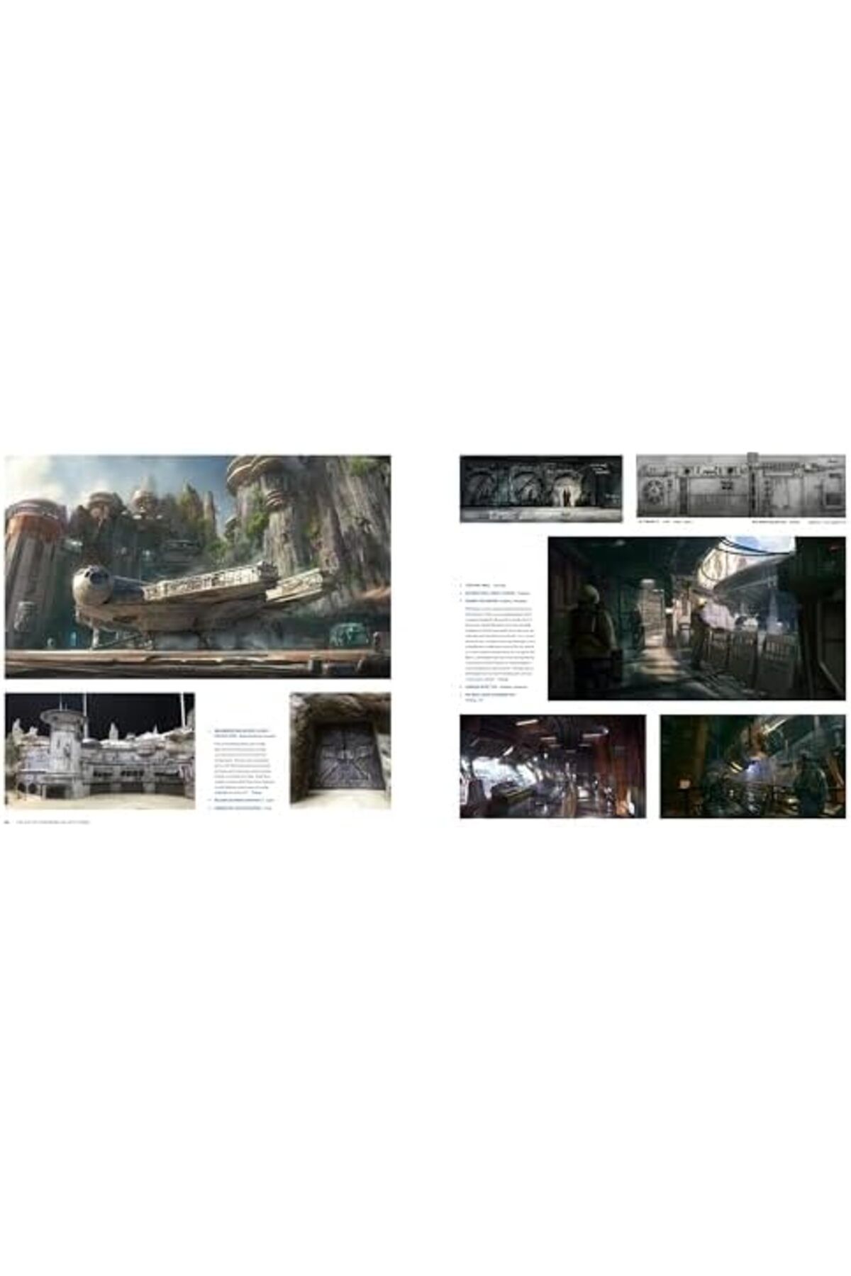 DERİK KADROĞLU Art of : Galaxy's Edge: The Official Behind-The-Scenes Companion Yeni 1107872