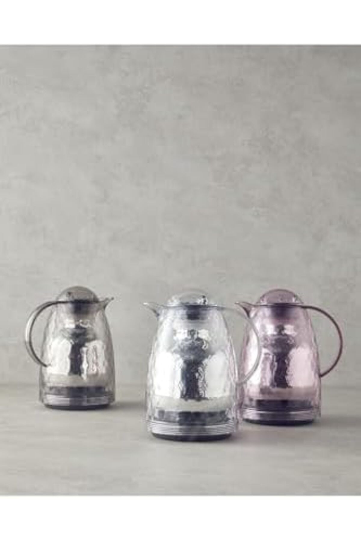 MEGOBİNE WHERE Home Axel Akrilik İçi Cam Termos 1000 ml Mürdüm ZTML SYFT 1139610