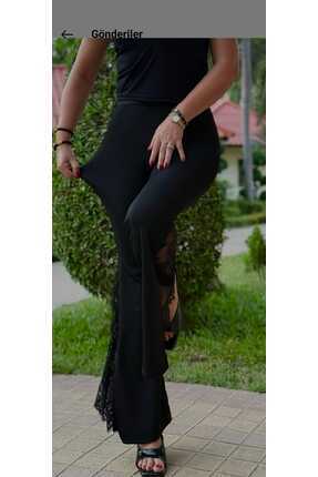 SELDAA Dantelli İspanyol tayt