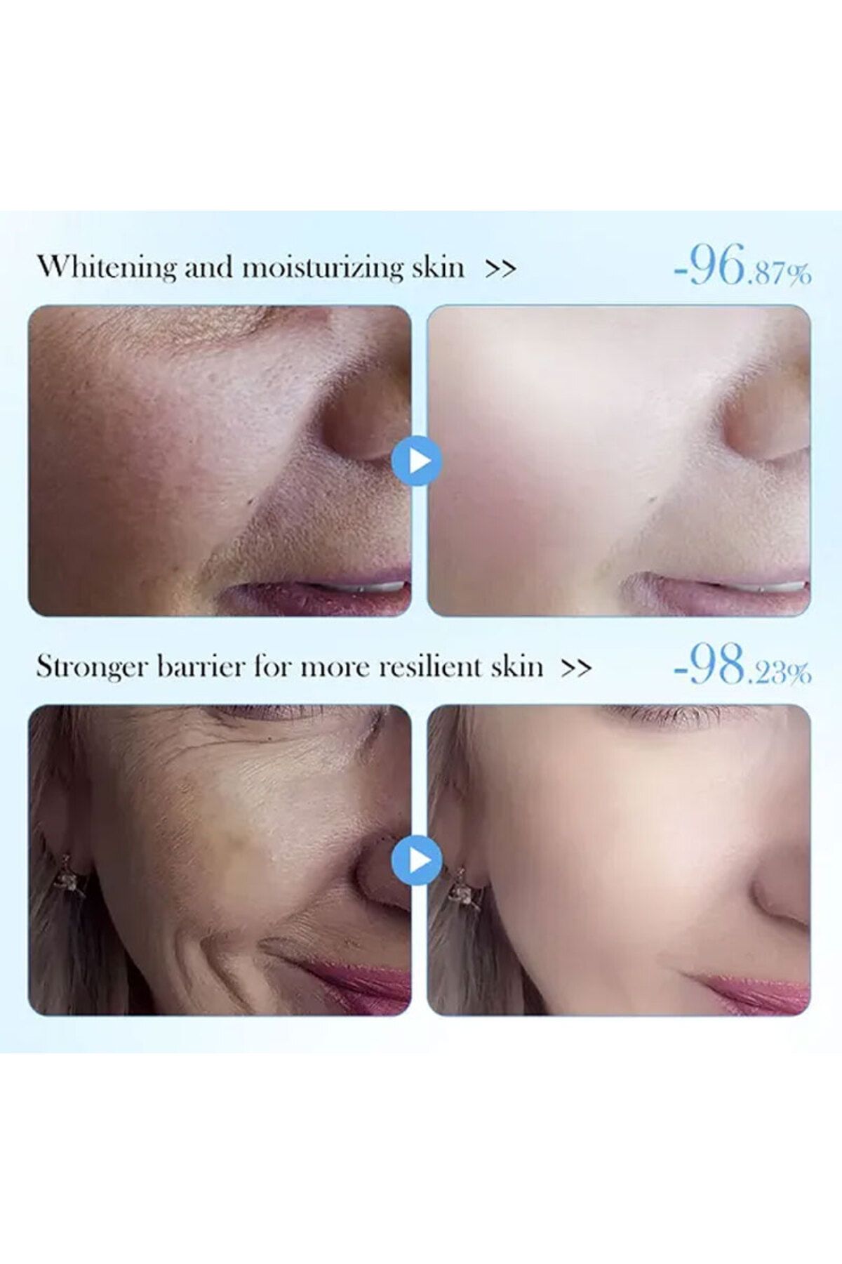 SADOER-6 Pieces Gift Box Set Ceramide Whitening Moisturizing Organic Pure Milk Nourish Beauty Skin 5