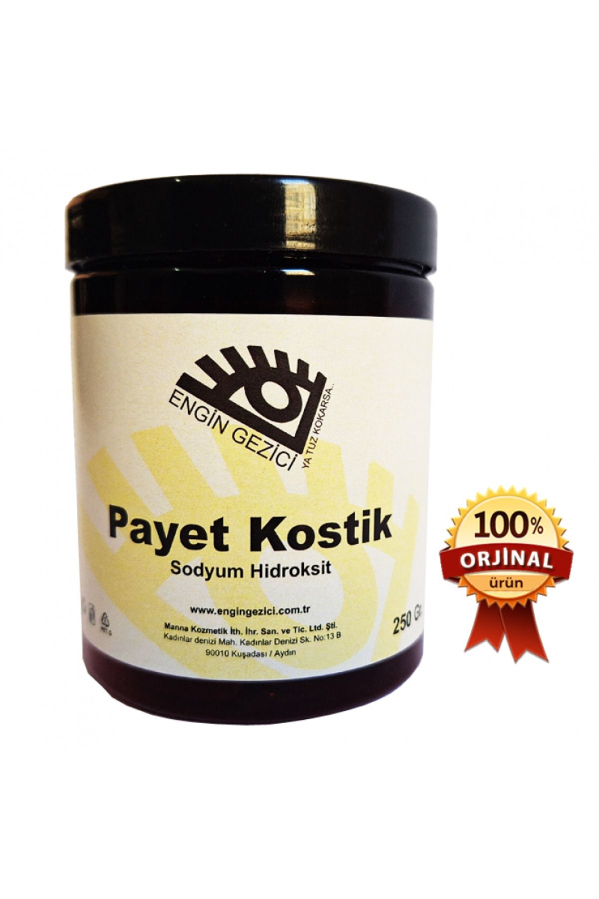 PAYET Engin Gezici Kostik - Sodyum Hidroksit 250gr