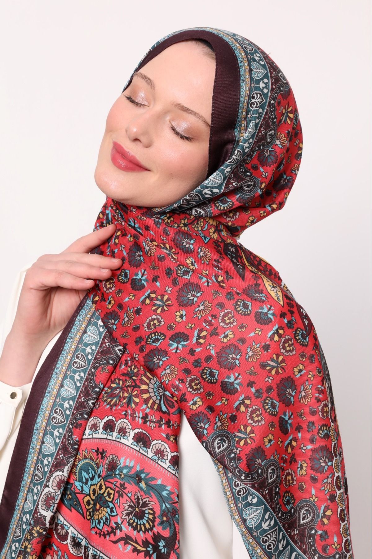 Bonjela DİGİTAL SOFT ETNİK DESEN SAL