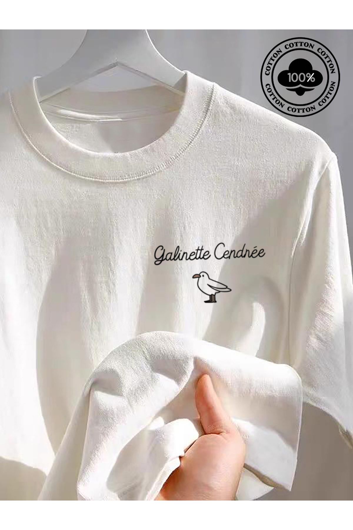 Jakinta Outdoors Unisex Baskılı Tişört Standart Kalıp, Pamuk-Polyester Kumaş, Renk Seçenekli