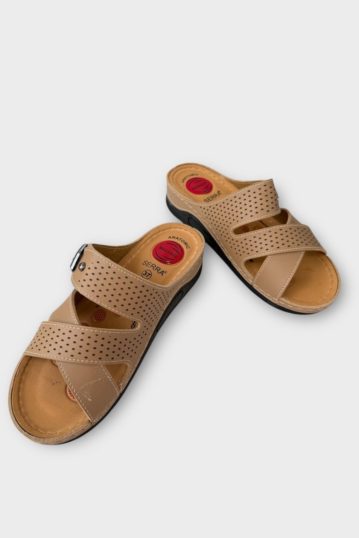 Liger-Women's Daily Slippers Anatomical Sole Comfortable Stylish Summer Home Beach Holiday Slippers Beige 3