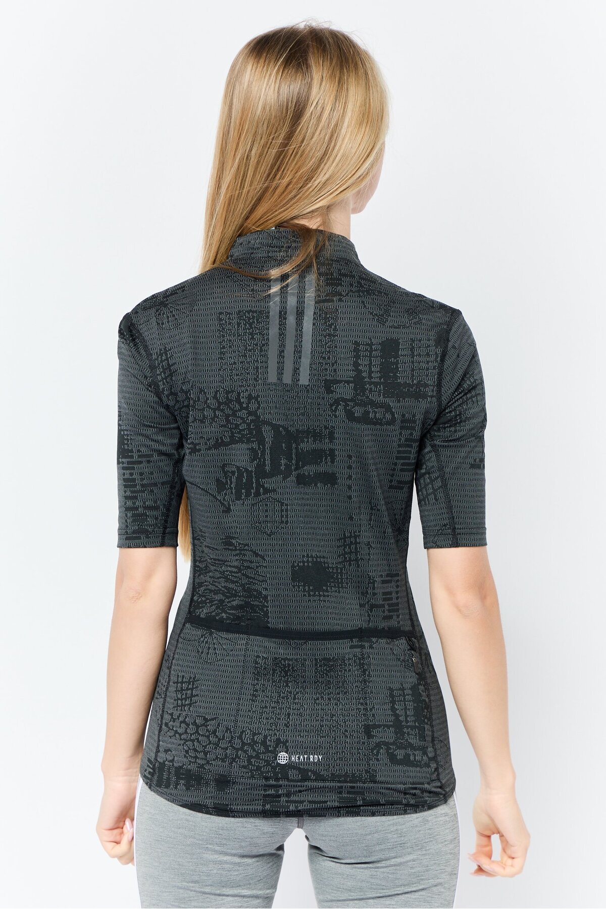 adidas-x Parley Women Sportswear Fit Short Sleeves Cycling Jersey, Grey 3