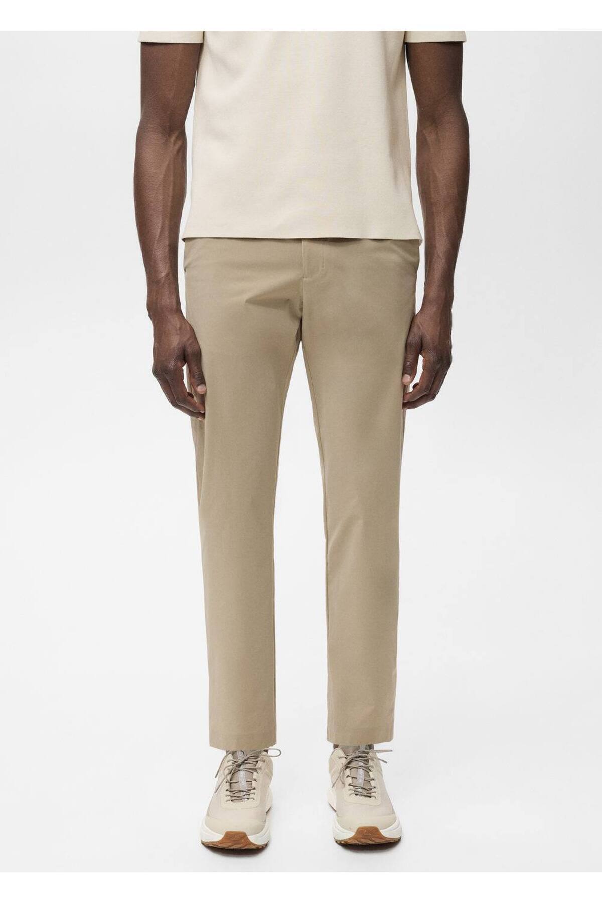 Slim Fit Su Tutmaz Pantolon