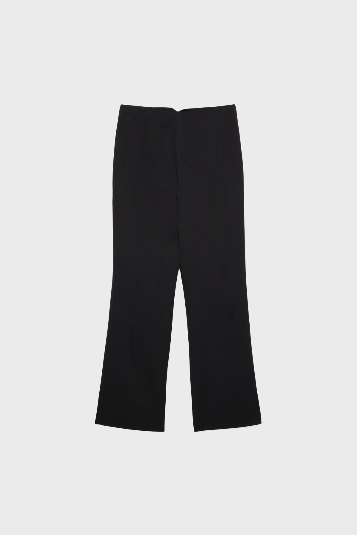 Stradivarius-Smart flared trousers with slit 6