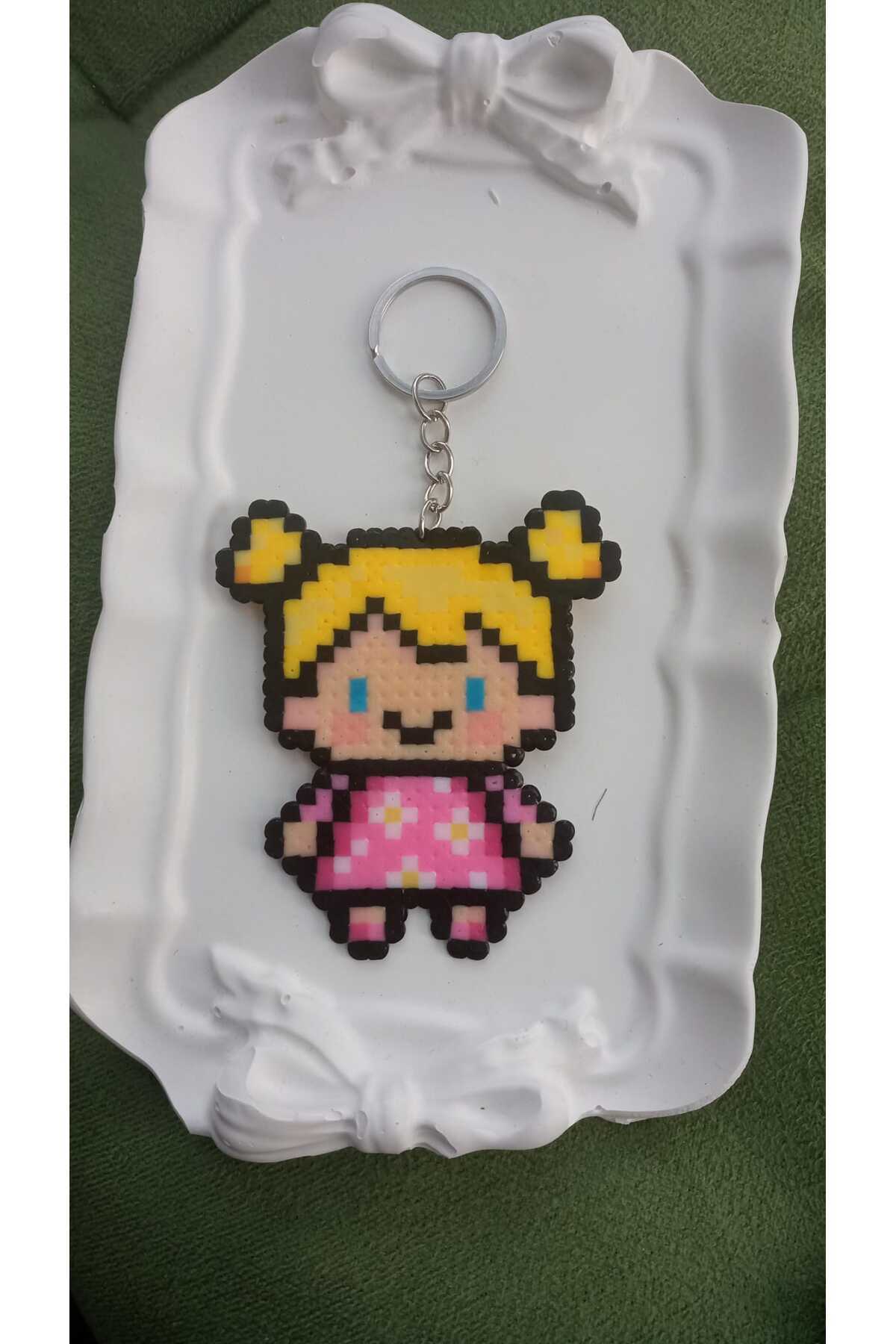 Atölye Moonlit-Damla's Closet (Chloe's Closet) Keychain Set / Damla and Duck (Lovely Carrot) Double Keychain 2