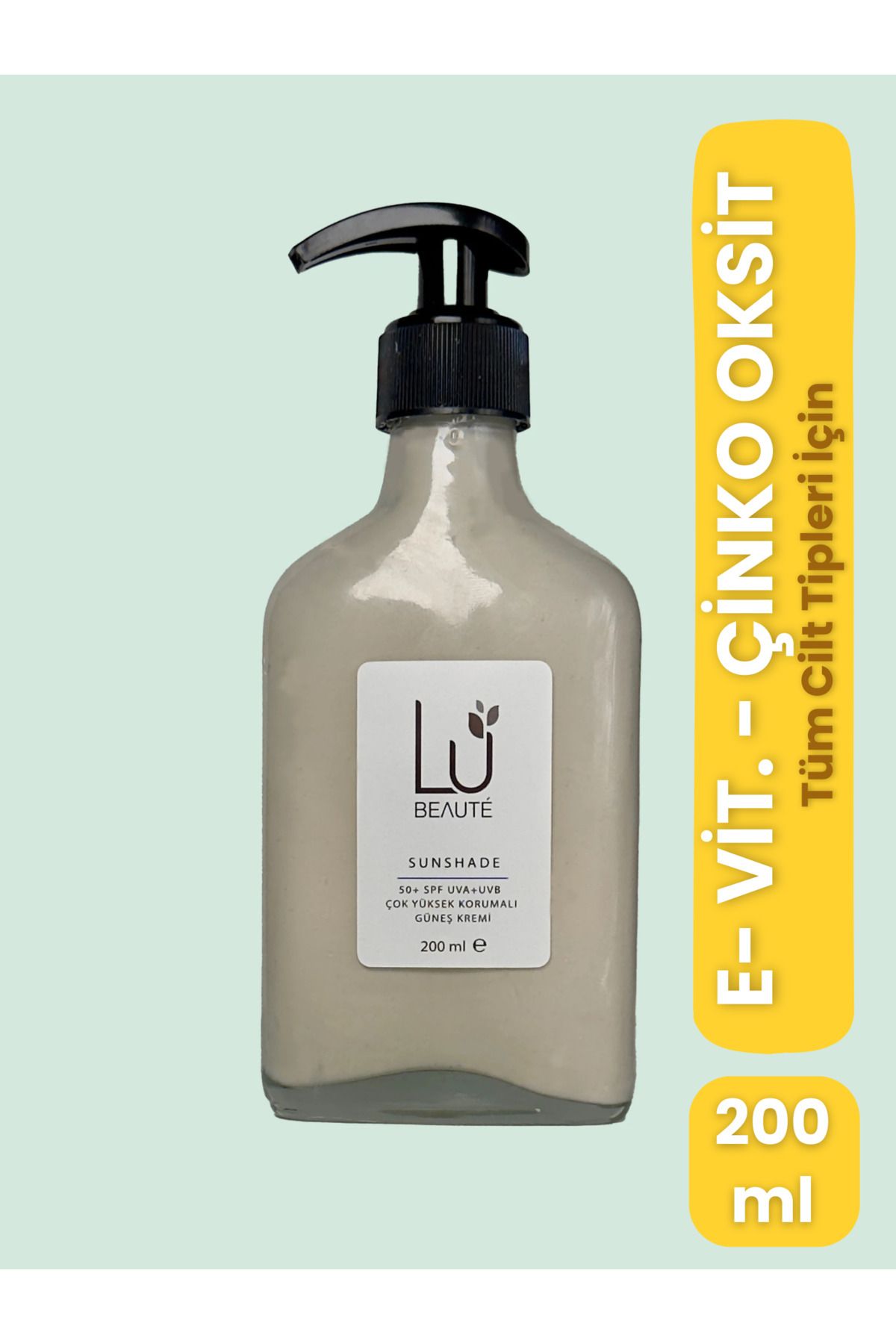 Lu Beaute-Sunshade 50+Spf Uva + Uvb Very High Protection Sunscreen 3