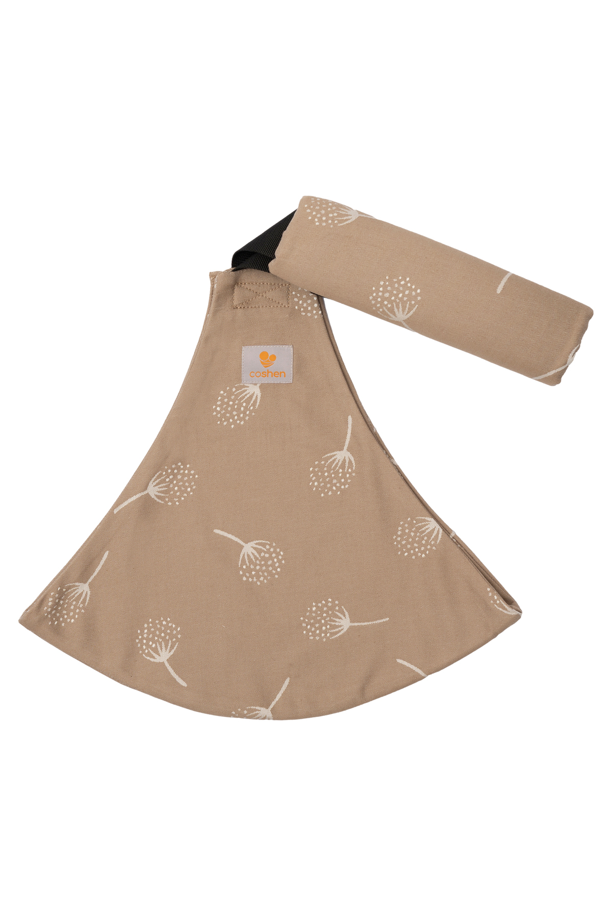 coshen Bebek çocuk taşıyıcı portbebe sling 9 - 20 kg organik pamuk mocha fotoğrafı 2 (önizleme)