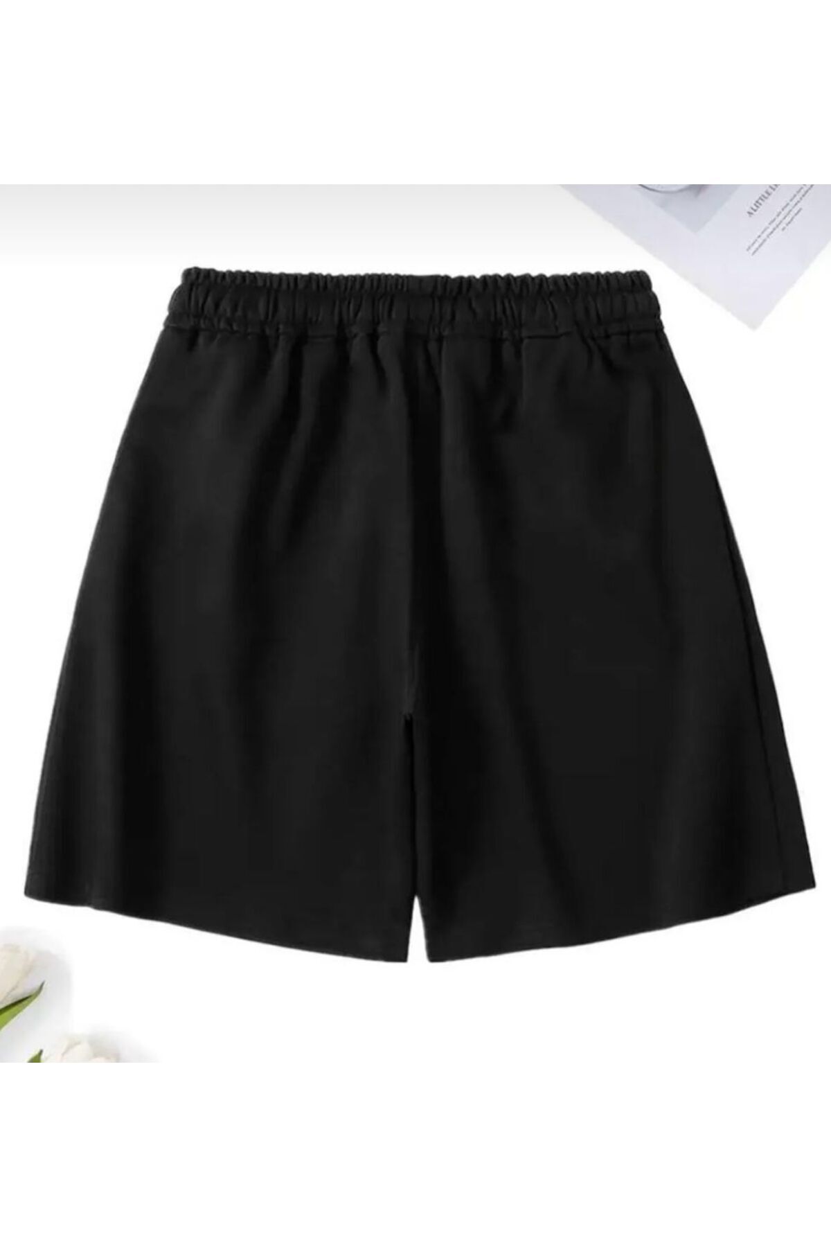 LACKH-2 Pieces Shorts Black Gray Comfortable Sweat Repellent 3