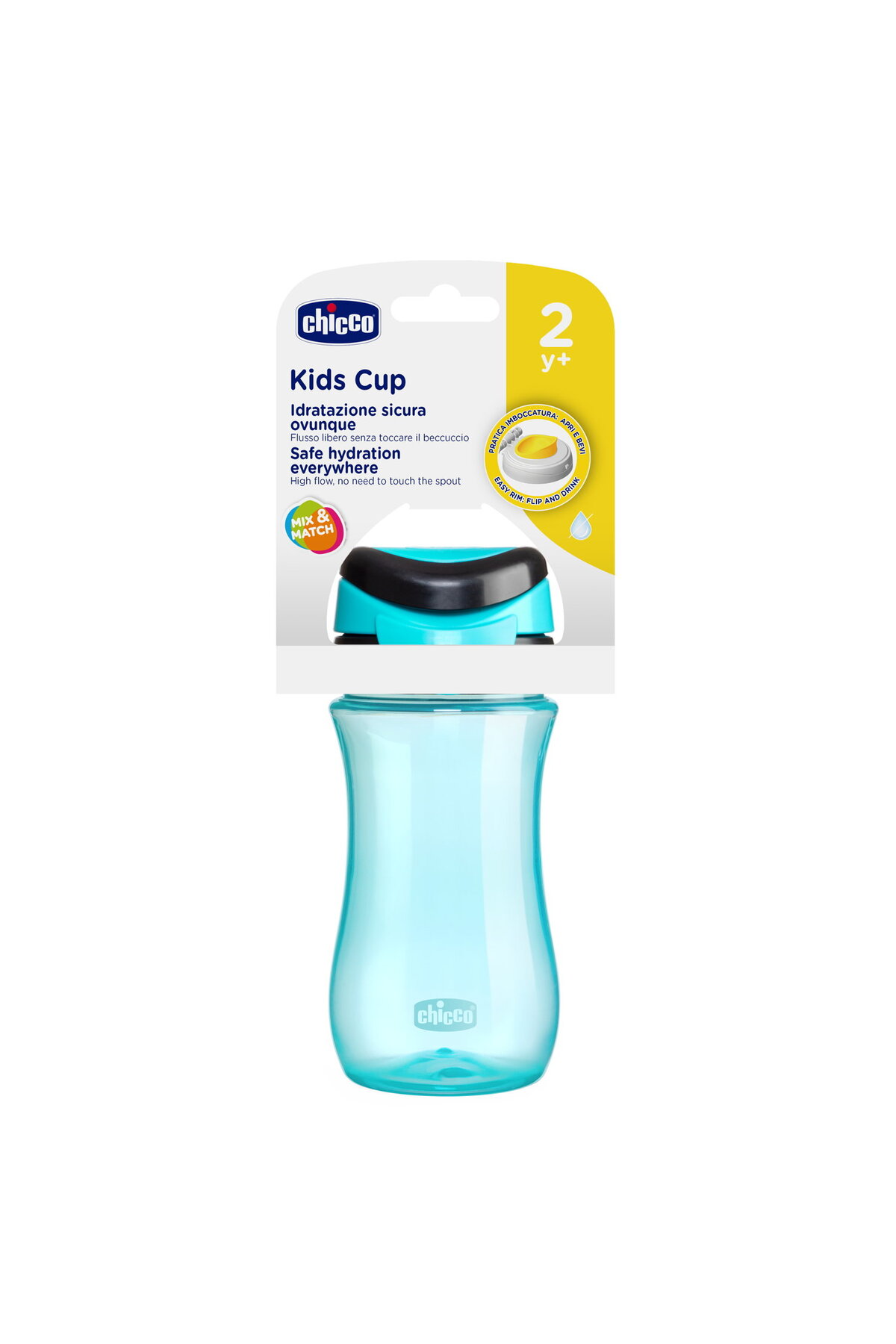 Chicco Çocuk Su Matarası 2yaş-mavı fotoğrafı 3 (önizleme)