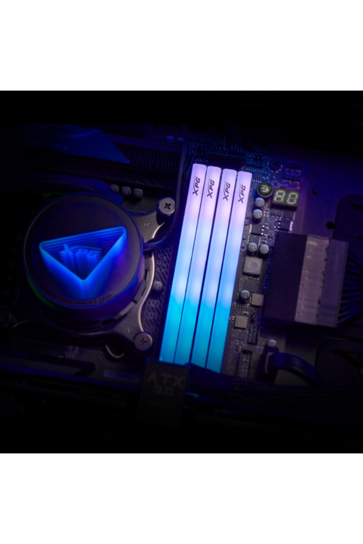 XPG-lancer blade RGB16GB 2X8 5600MHZ CL46 DDR5 Memory white 5