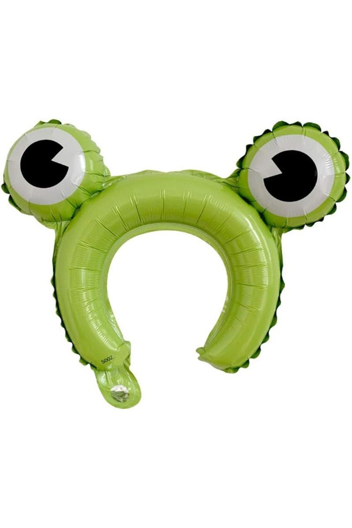 Flippy Balon, Flippy, Tip Coronita Cu Urechi, Model Broasca, , 28 X 31 Cm, Verde - One Size
