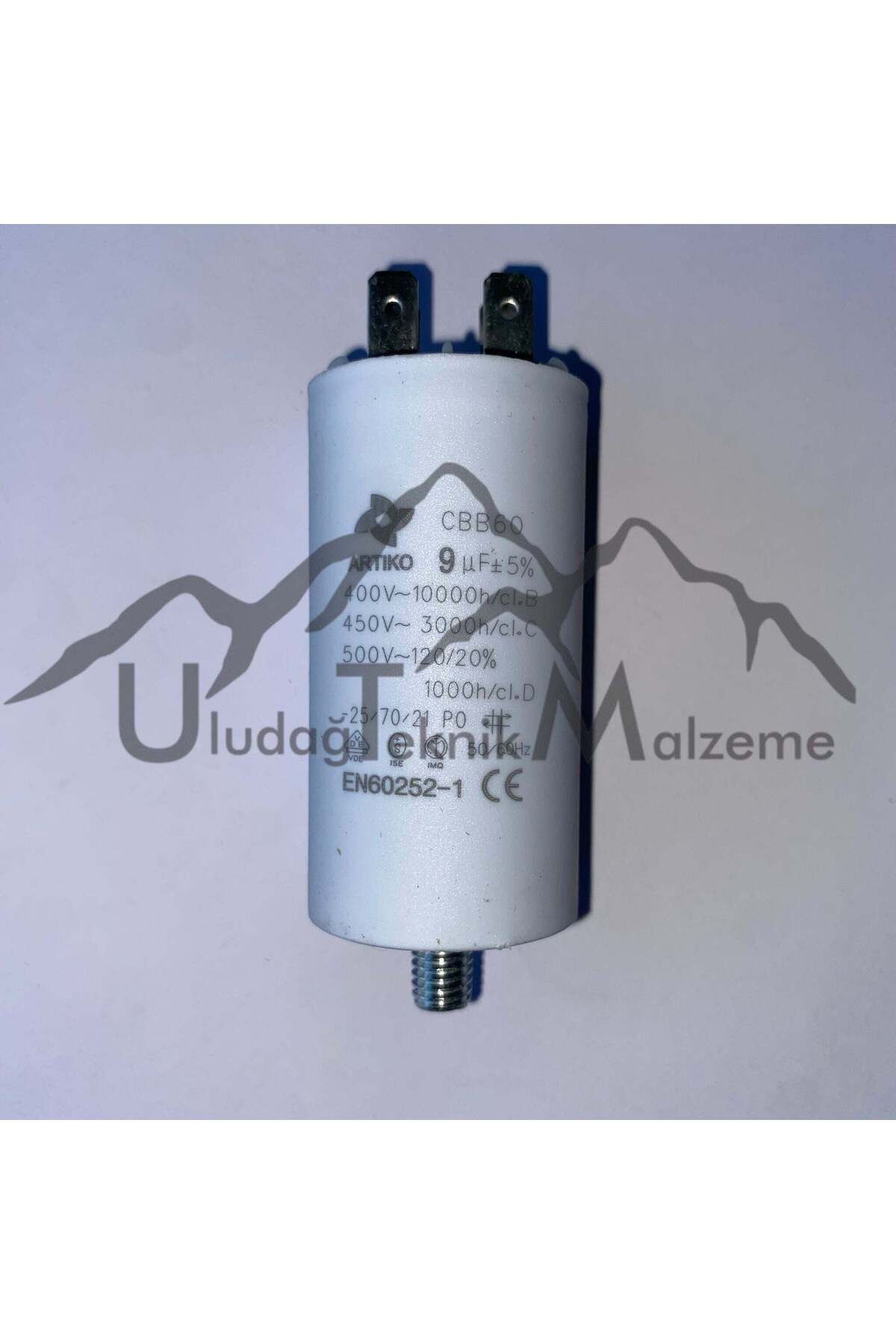 Universal 9 MF KAPASITOR YUVARLAK