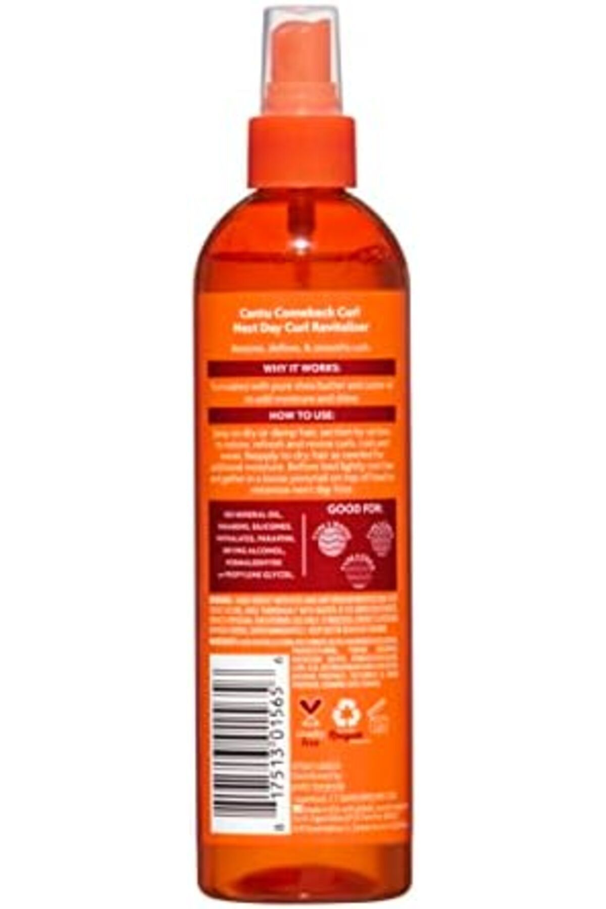 Cantu-Cantu Shea But Comeback Curl Next Day Curl Revitalizer 355ml 4