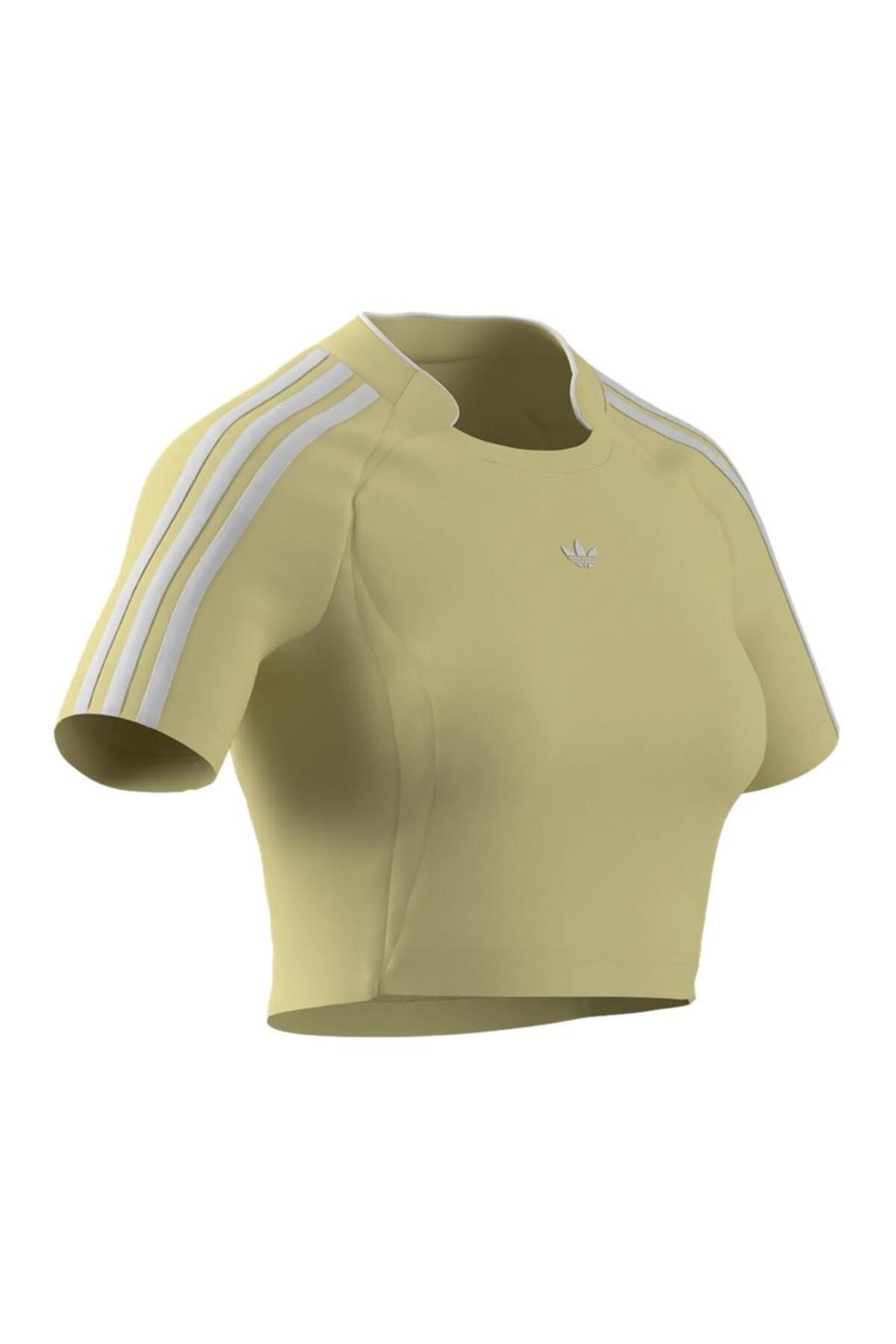 adidas-Yellow Women's T-Shirt Teamgeist Top Jc6350 8