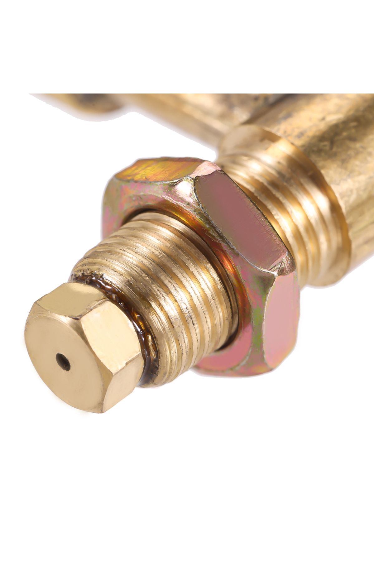 Choice-DIY Propane Gas Control Valve with 3/8" Male Flare Thread and Other side with M10X1 Metric Thread... 3