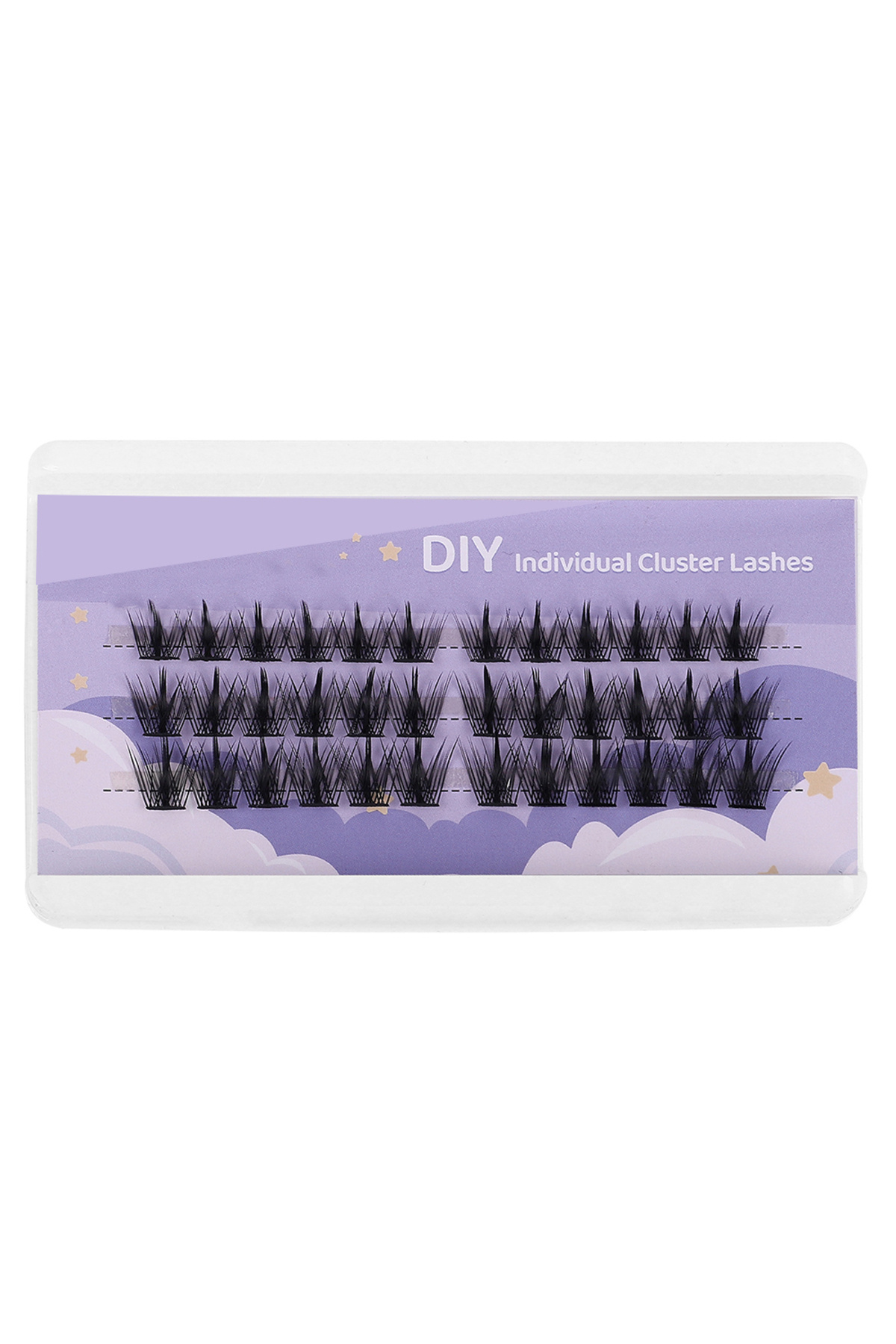 Choice-C Individual Lashes Curly Wispy Lash Clusters Little Devil Style Add Natural Volume Thin Band DIY L. 5