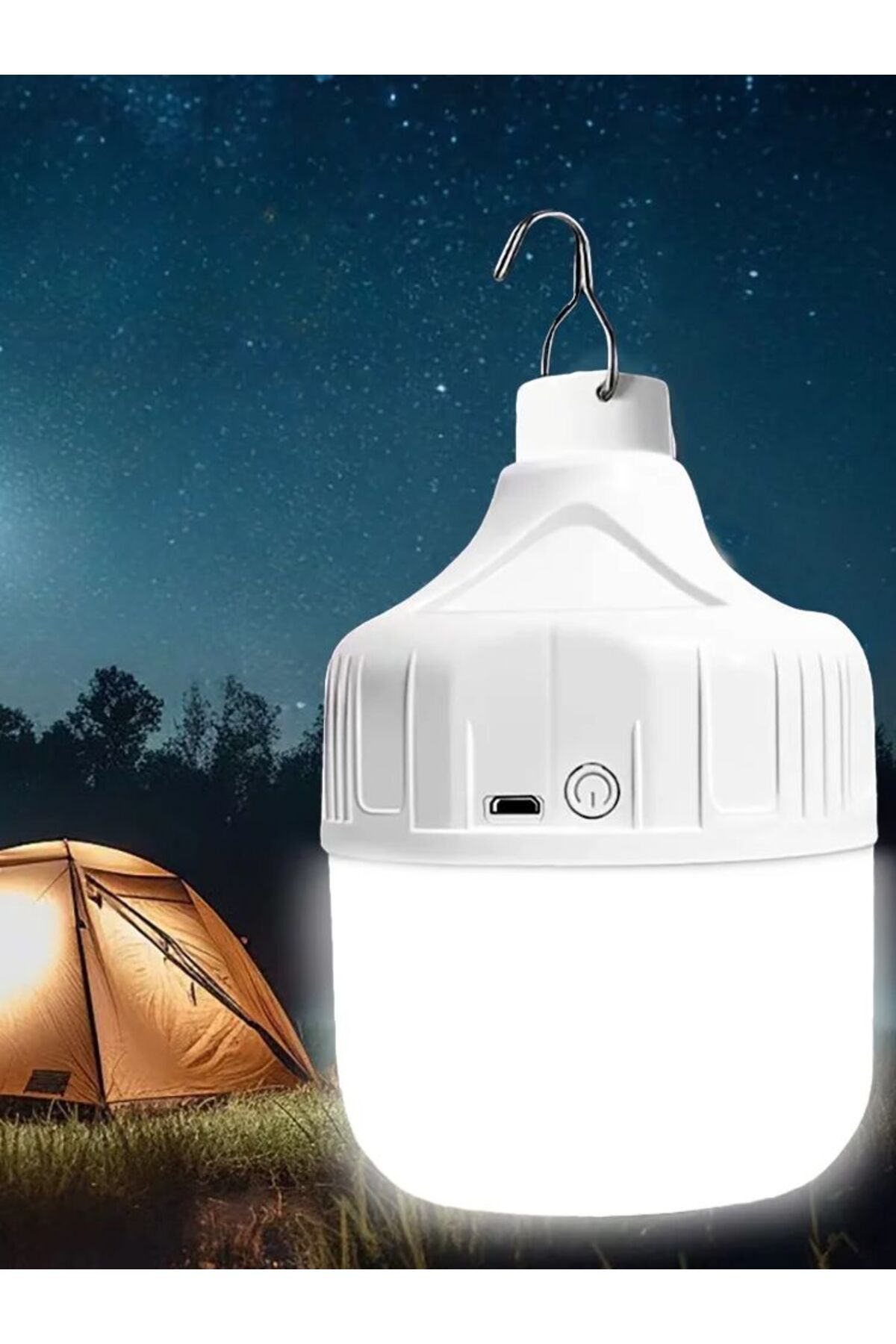 Choice-مصباح تخييم LED محمول من Miflame بقوة 80 وات، 60 مم، قابل لإعادة الشحن عبر USB، 3 أوضاع، ضوء طوارئ عالي الطاقة 7